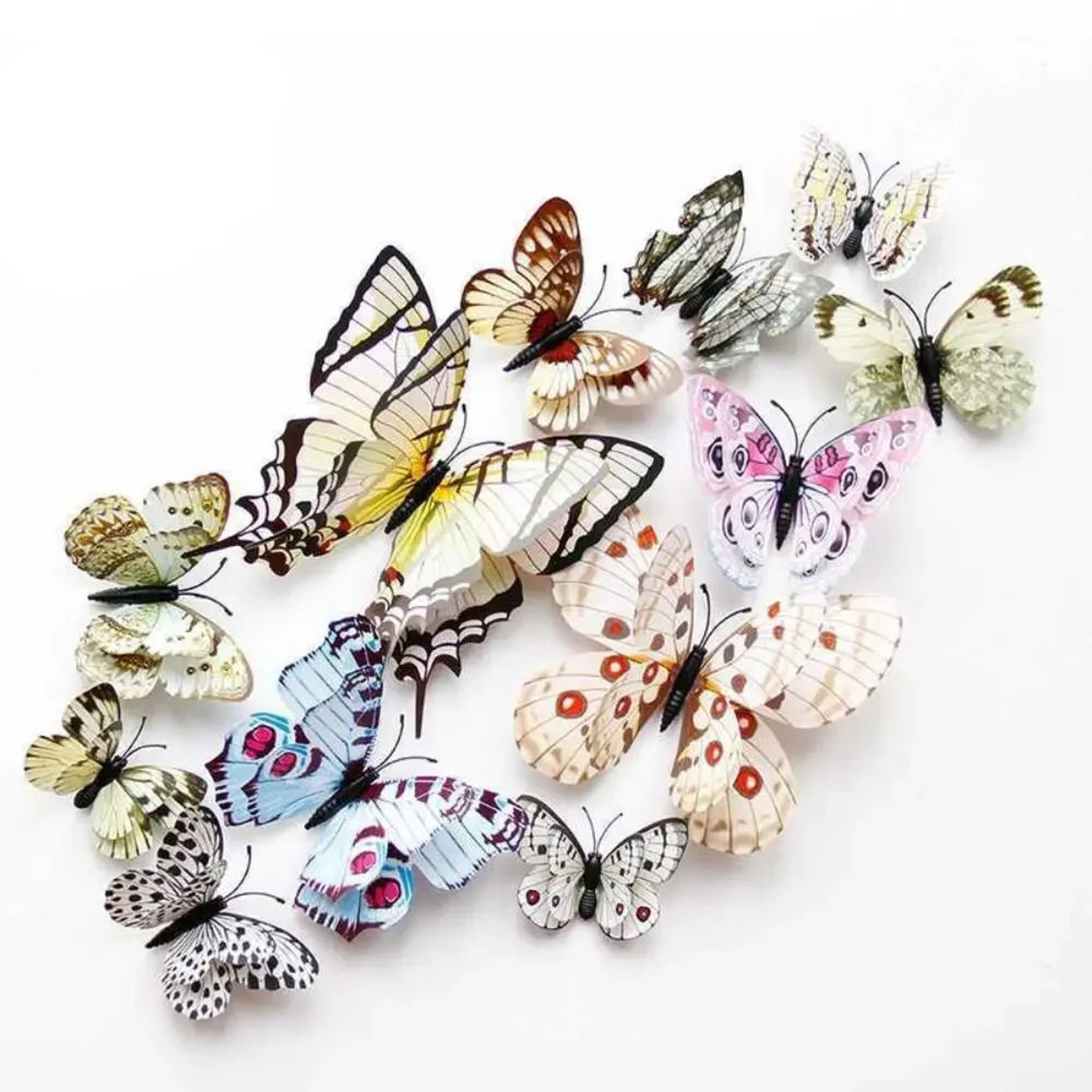 Colorful 3D Butterfly Wall Sticker Set 12