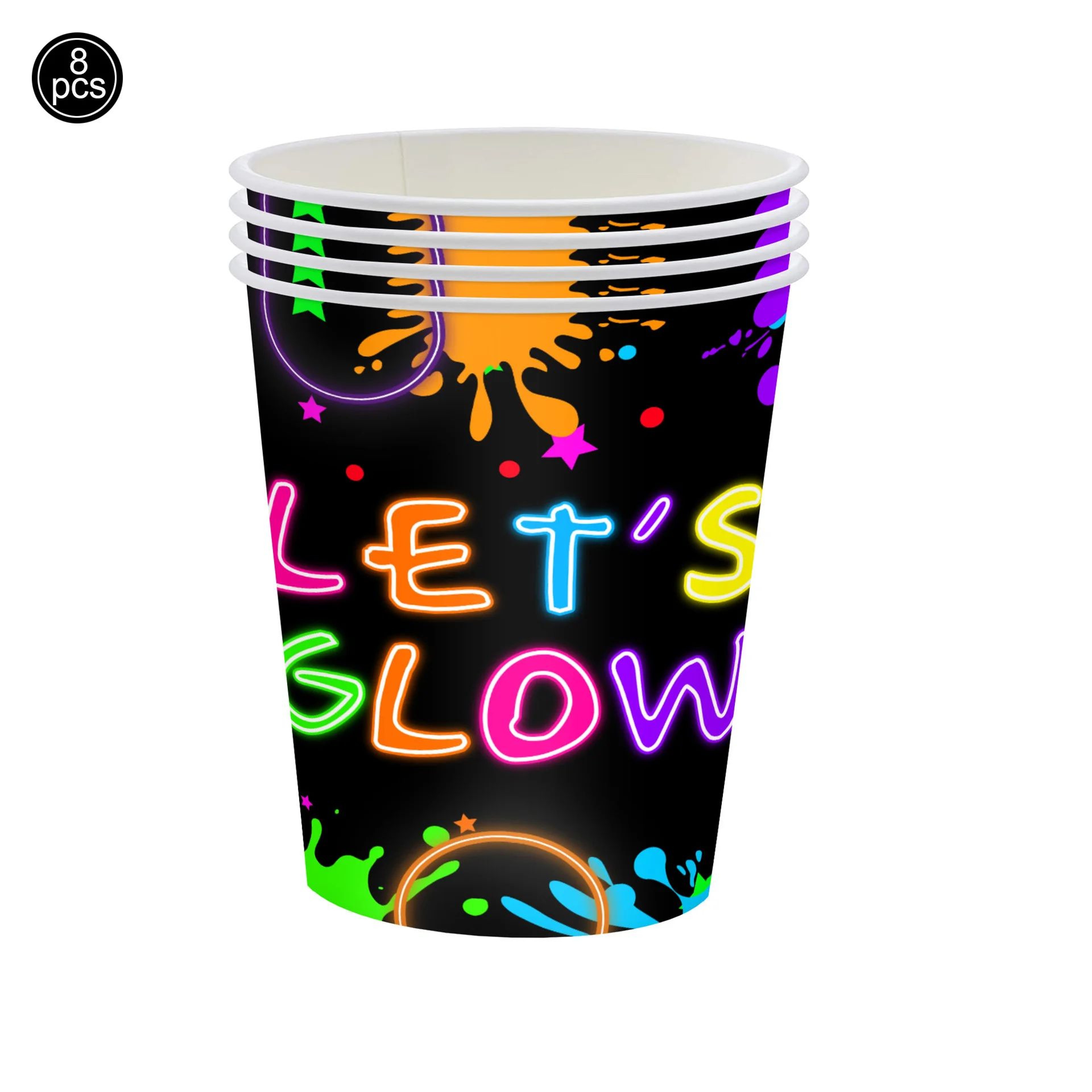 Neon UV Reactive Party Fedora Hats 18