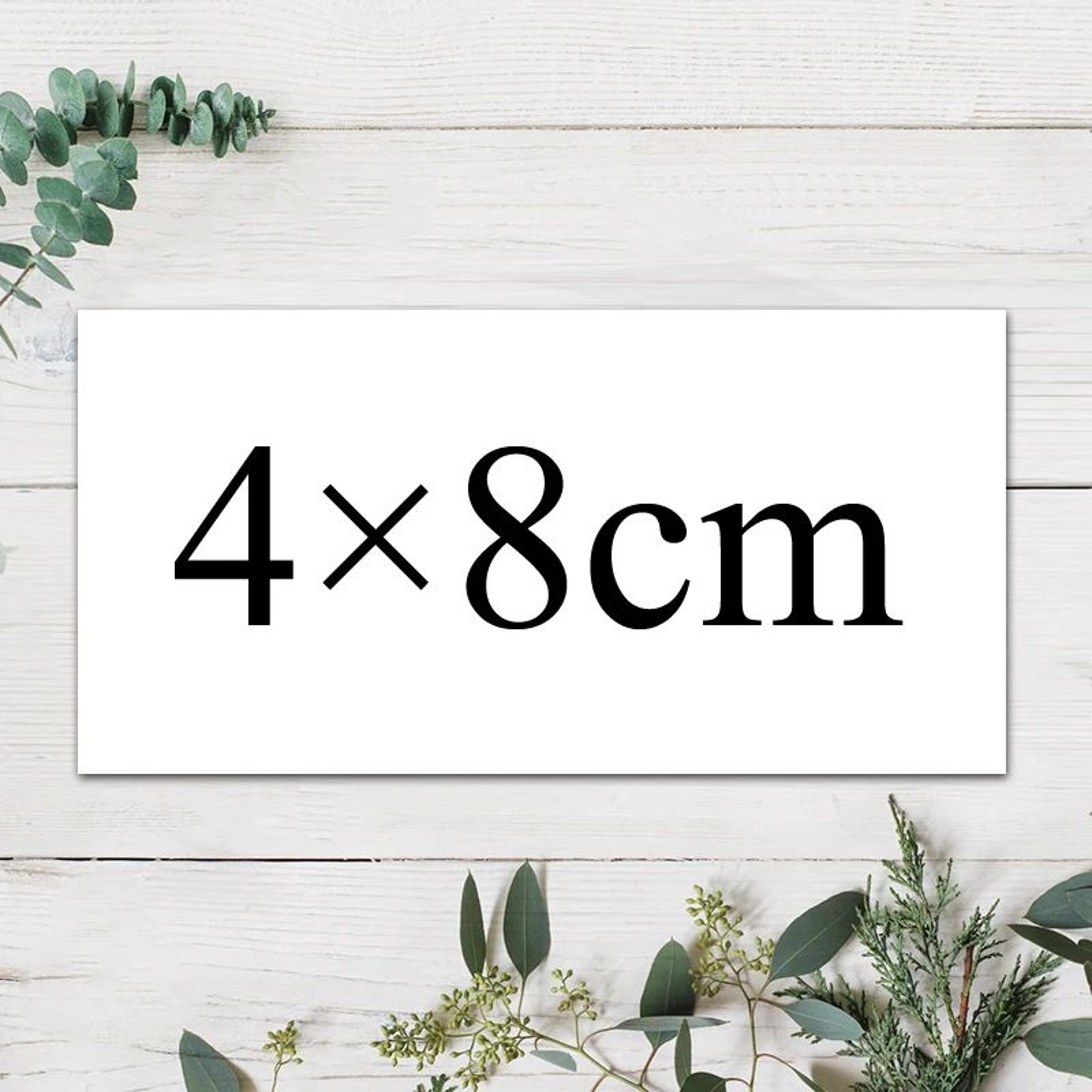 Personalized Rectangle Custom Logo Stickers 7