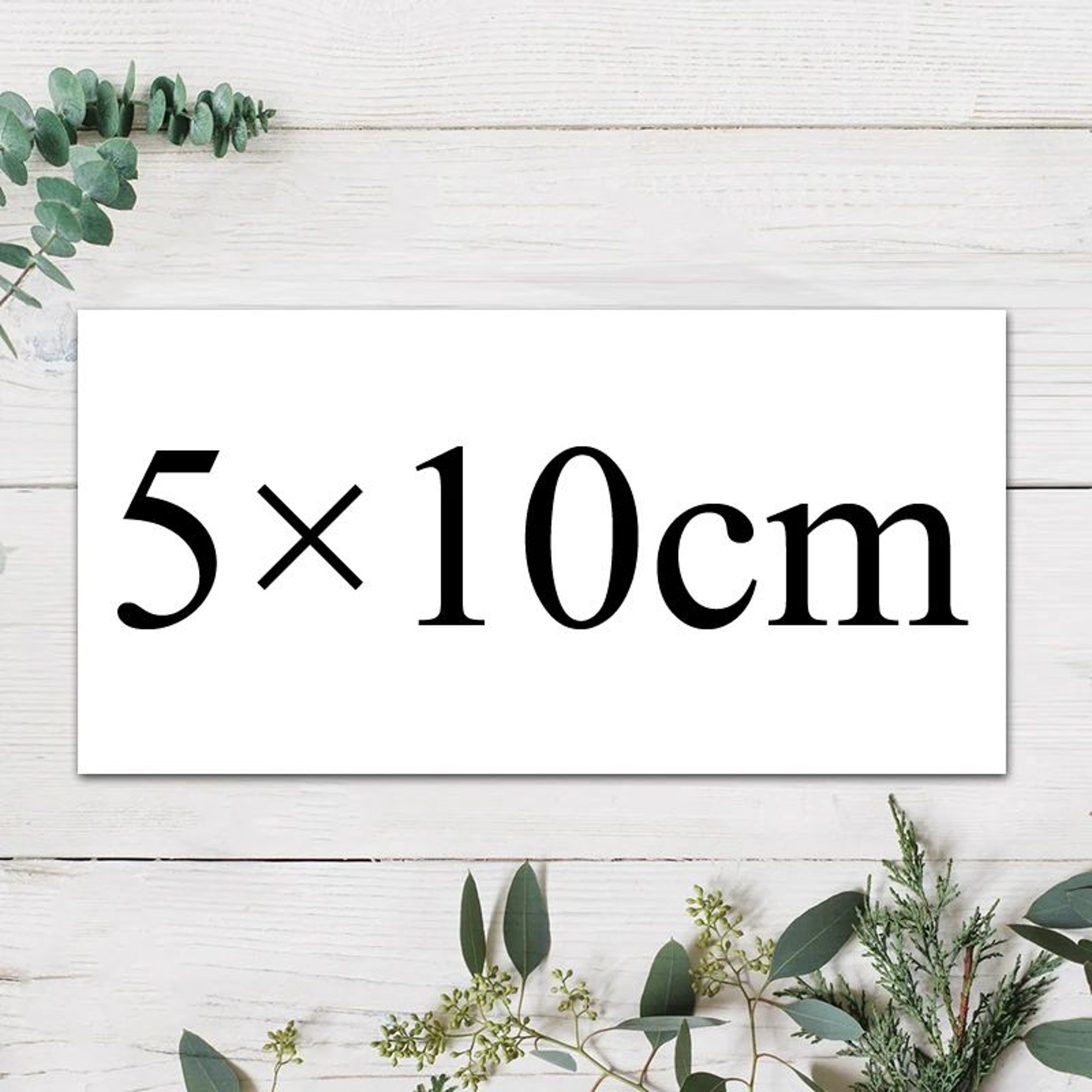 Personalized Rectangle Custom Logo Stickers 9