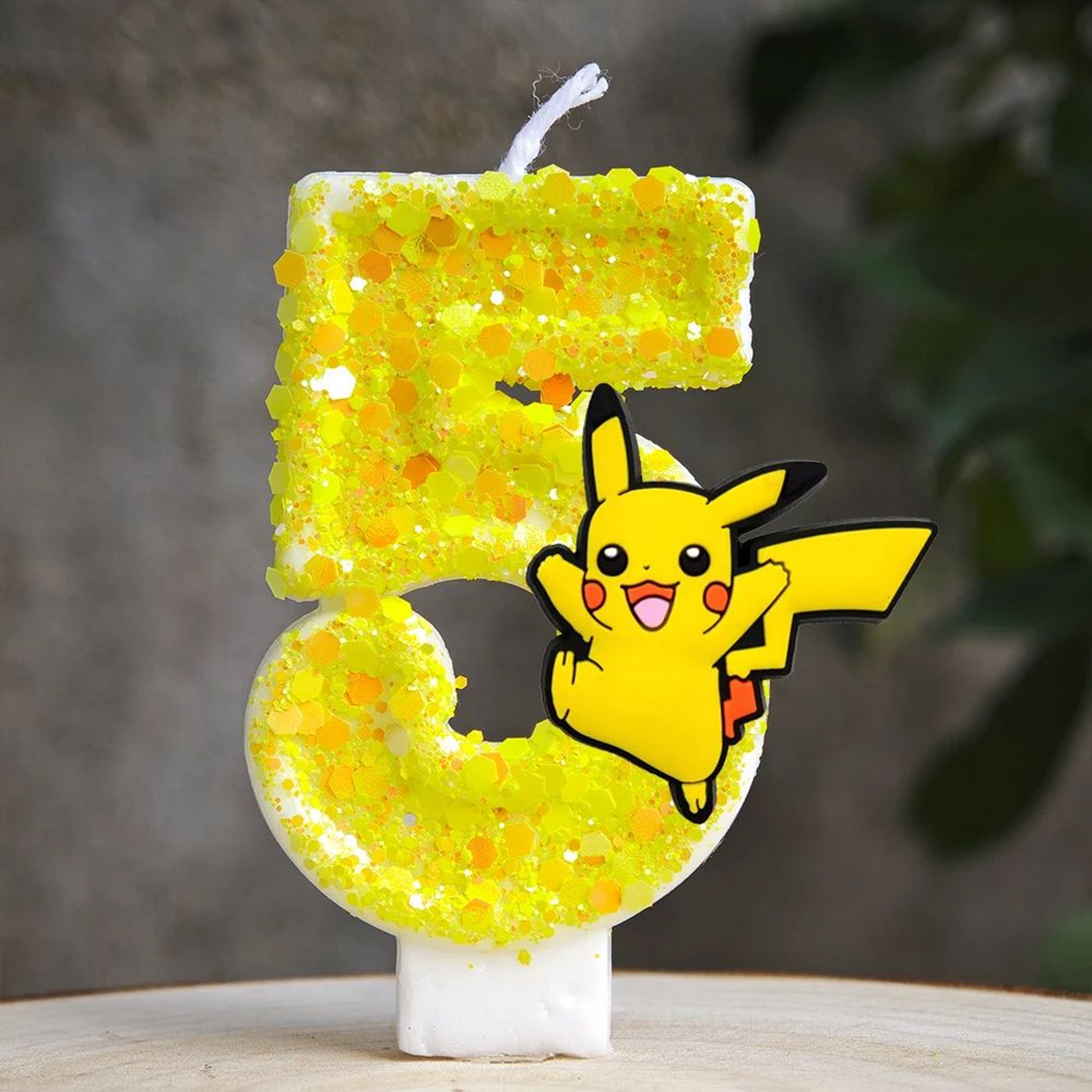 Pikachu Number Birthday Cake Candle 16