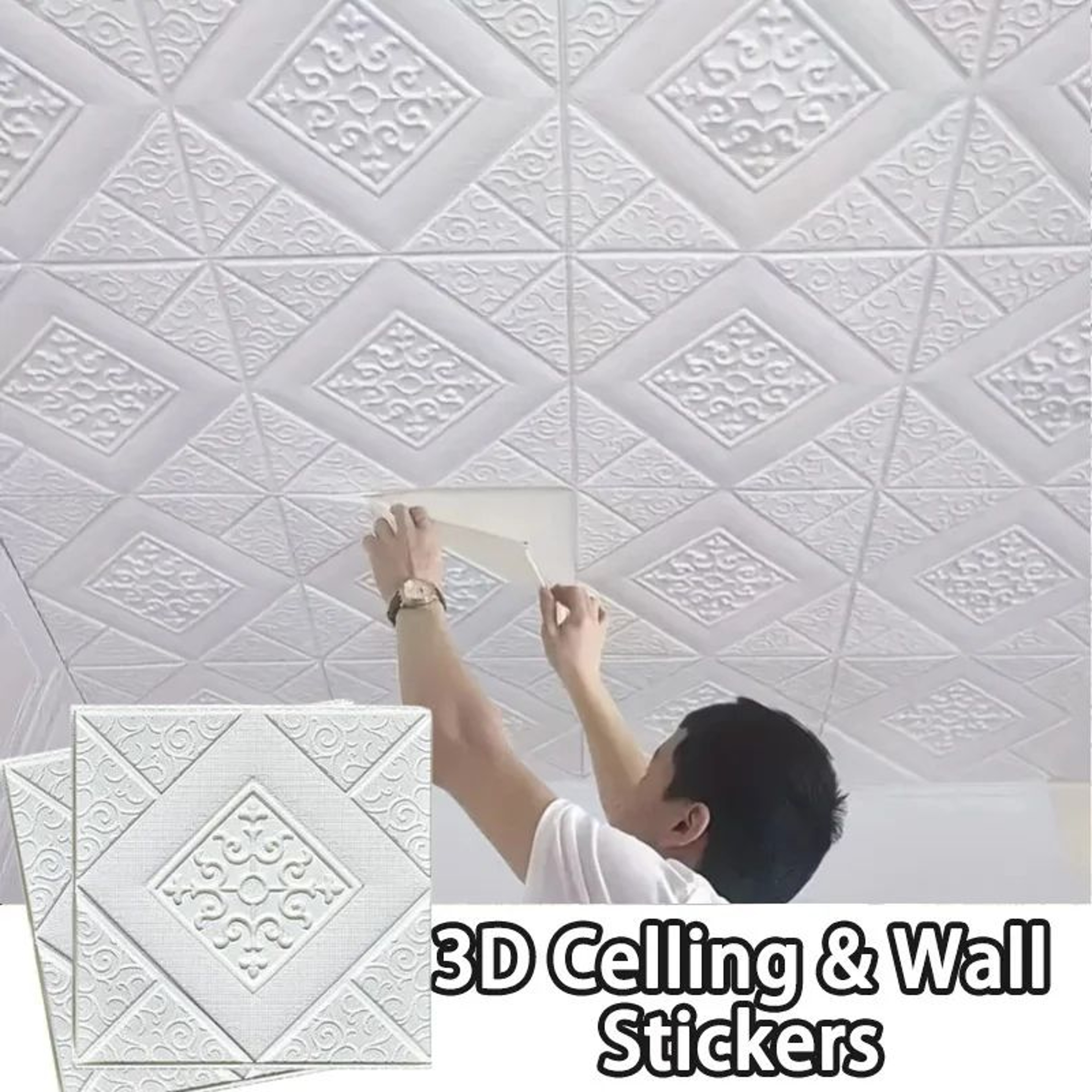 Self Adhesive 3D Brick Wall Panels 0