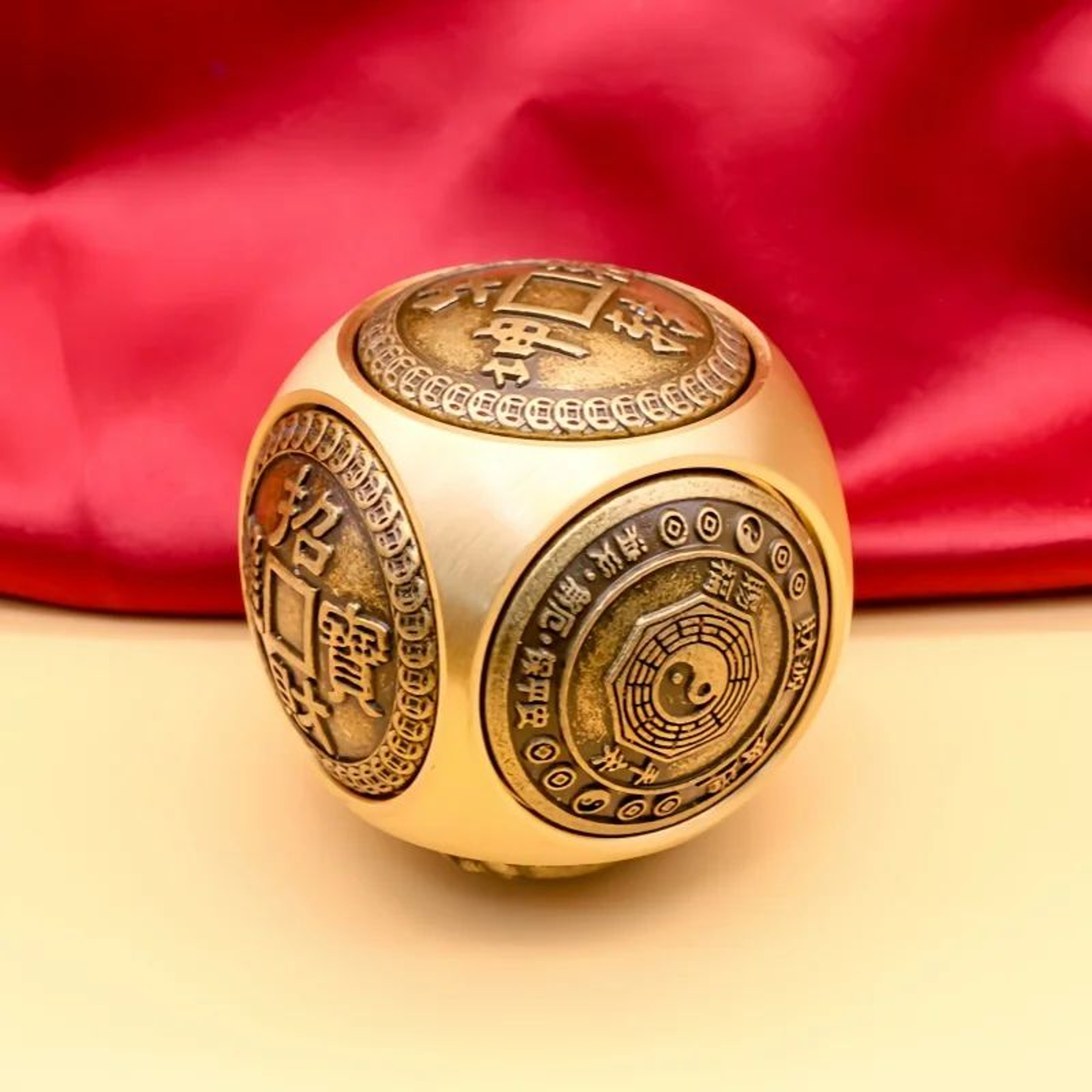 Rotating Chinese Lucky Coin Fidget Spinner 6