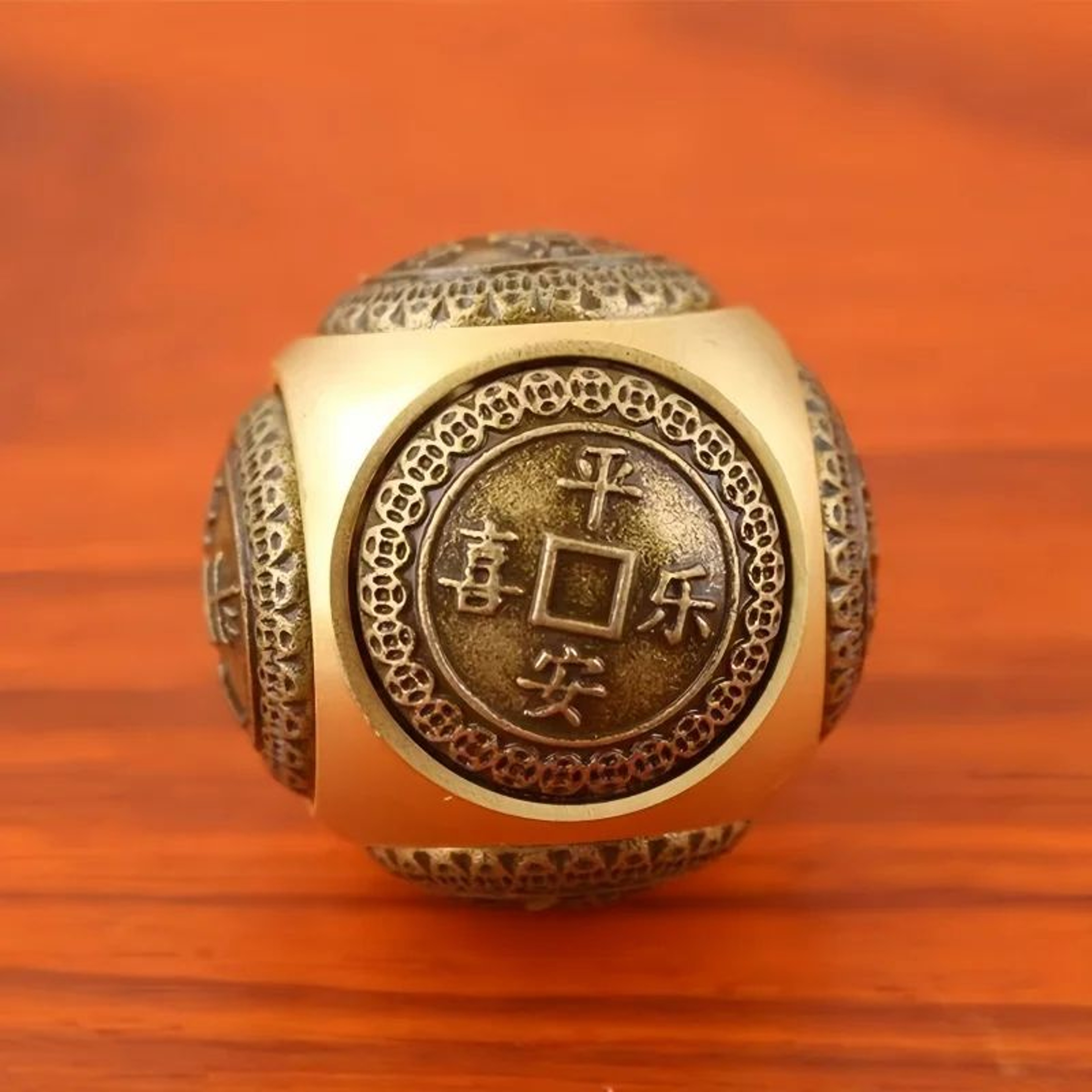 Rotating Chinese Lucky Coin Fidget Spinner 7