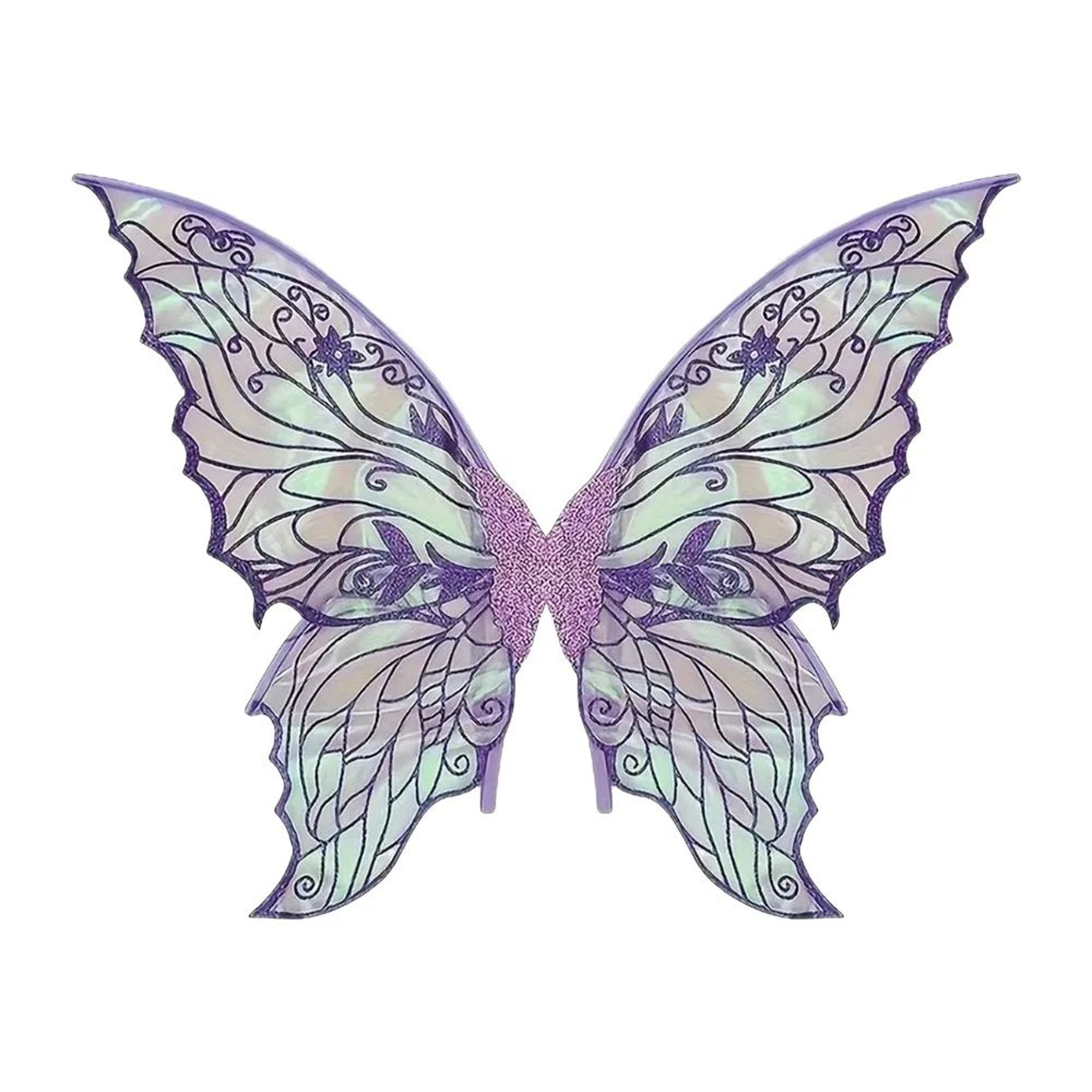 Sparkling Organza Fairy Butterfly Wings 16