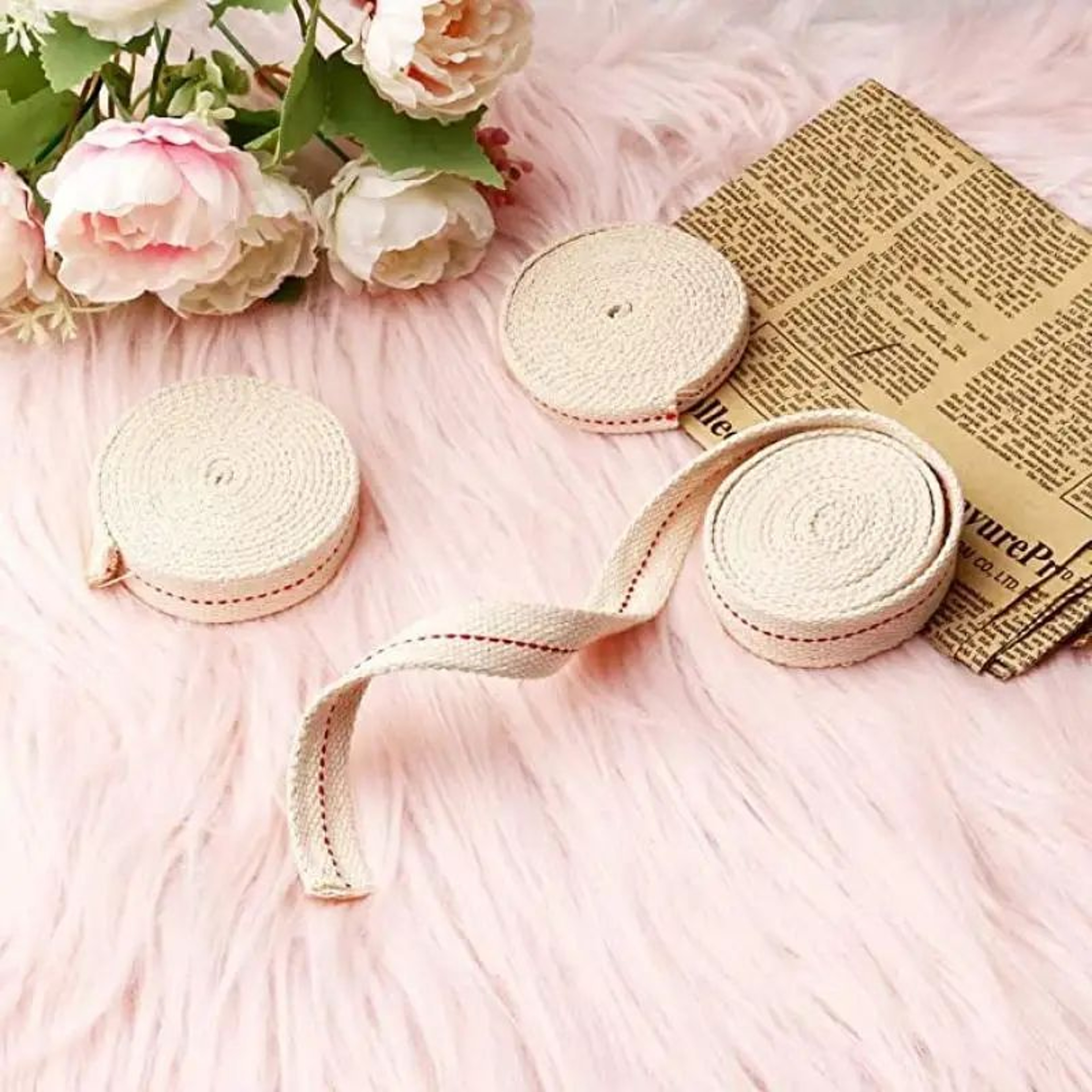 Braided Flat Cotton Oil Lamp Wick 4