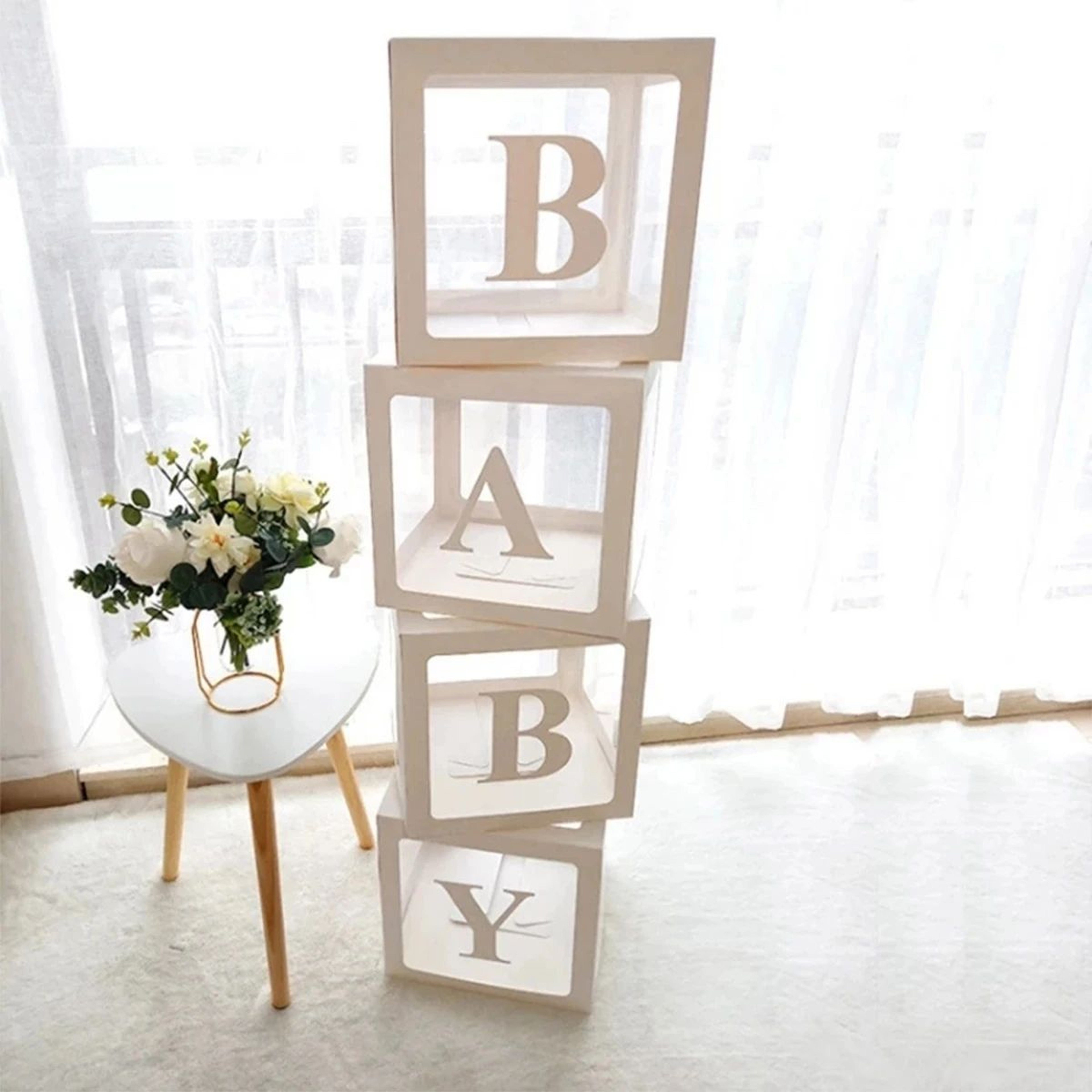 BABY Balloon Boxes For Baby Shower Party Decor 4