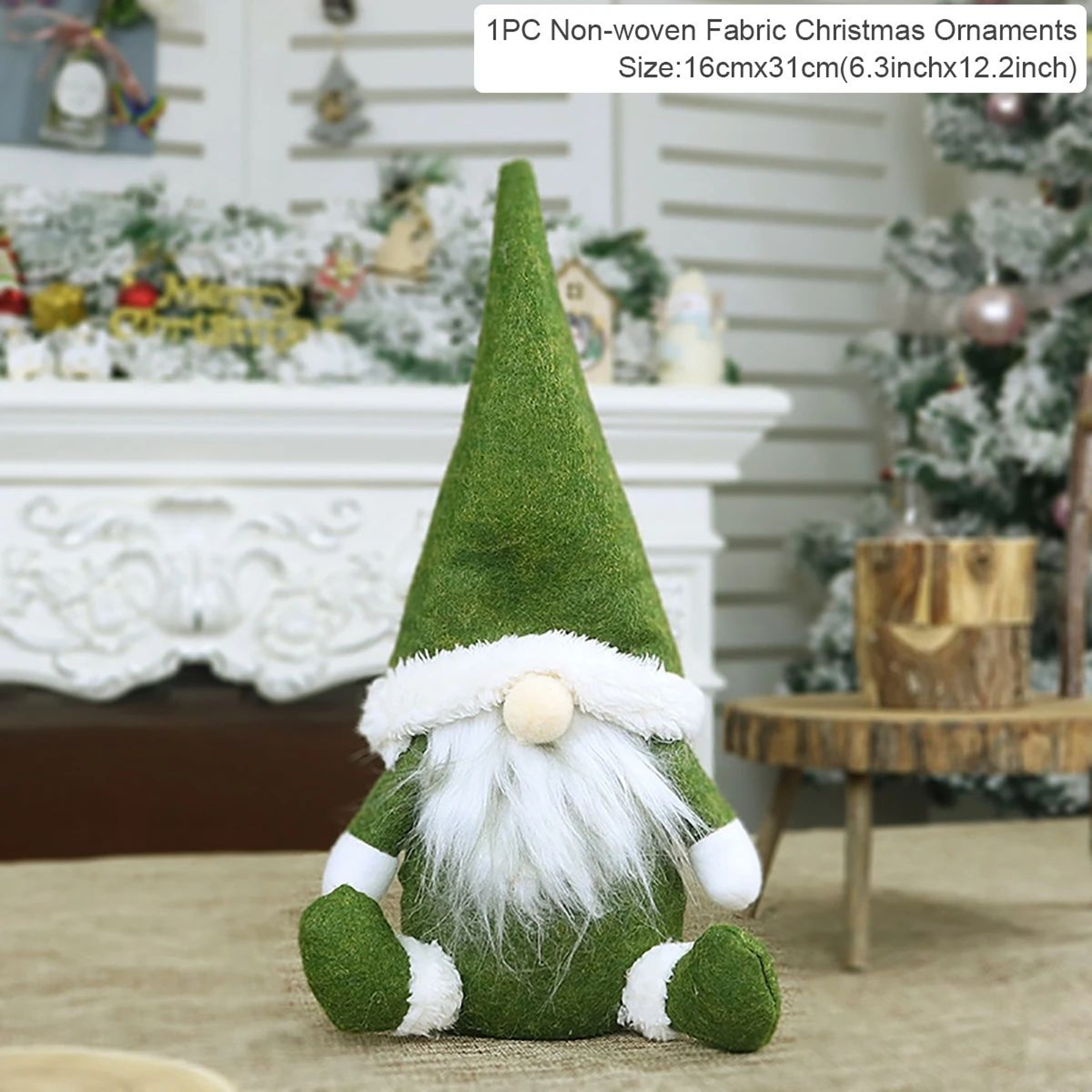 Christmas Faceless Gnome Doll Holiday Decoration 16