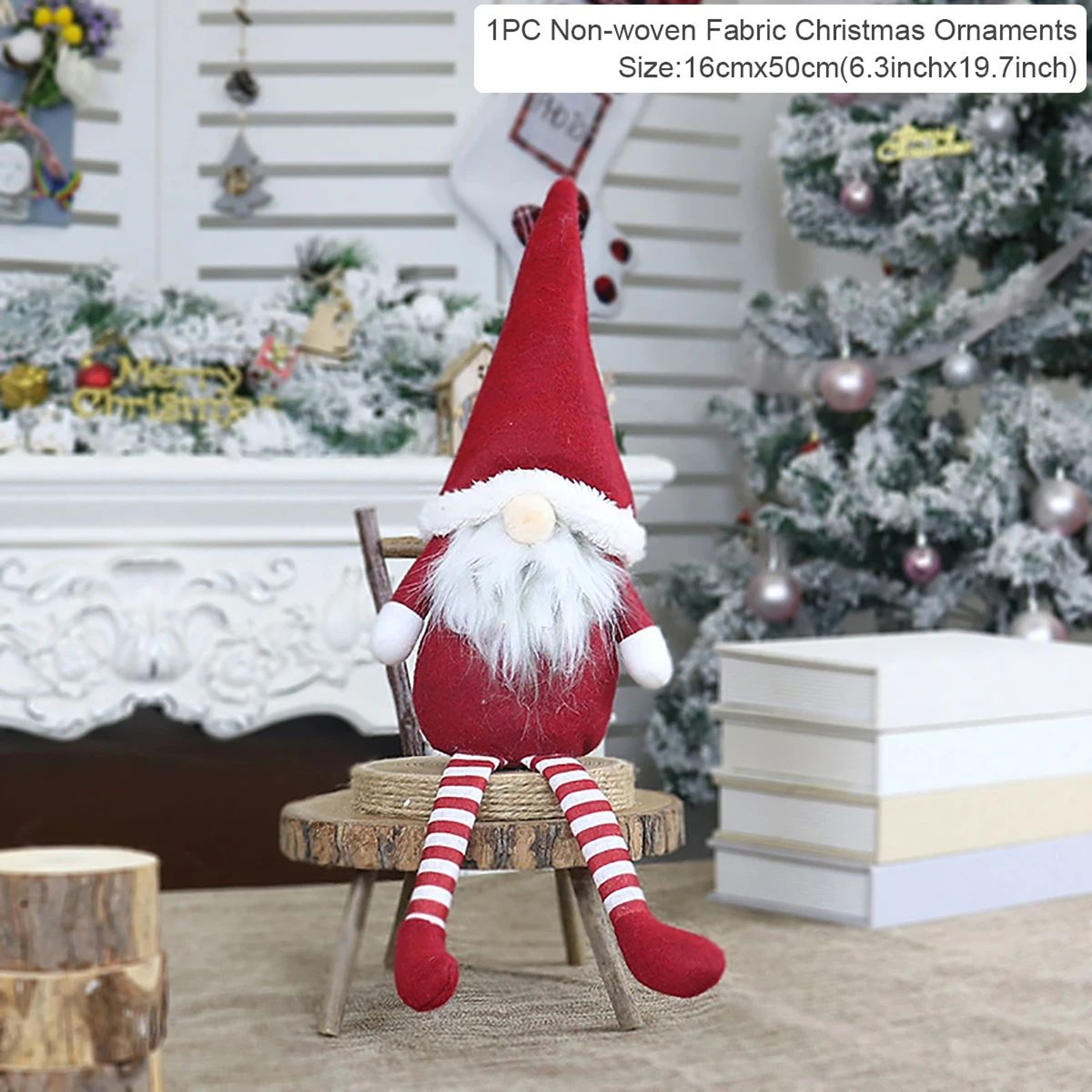 Christmas Faceless Gnome Doll Holiday Decoration 12