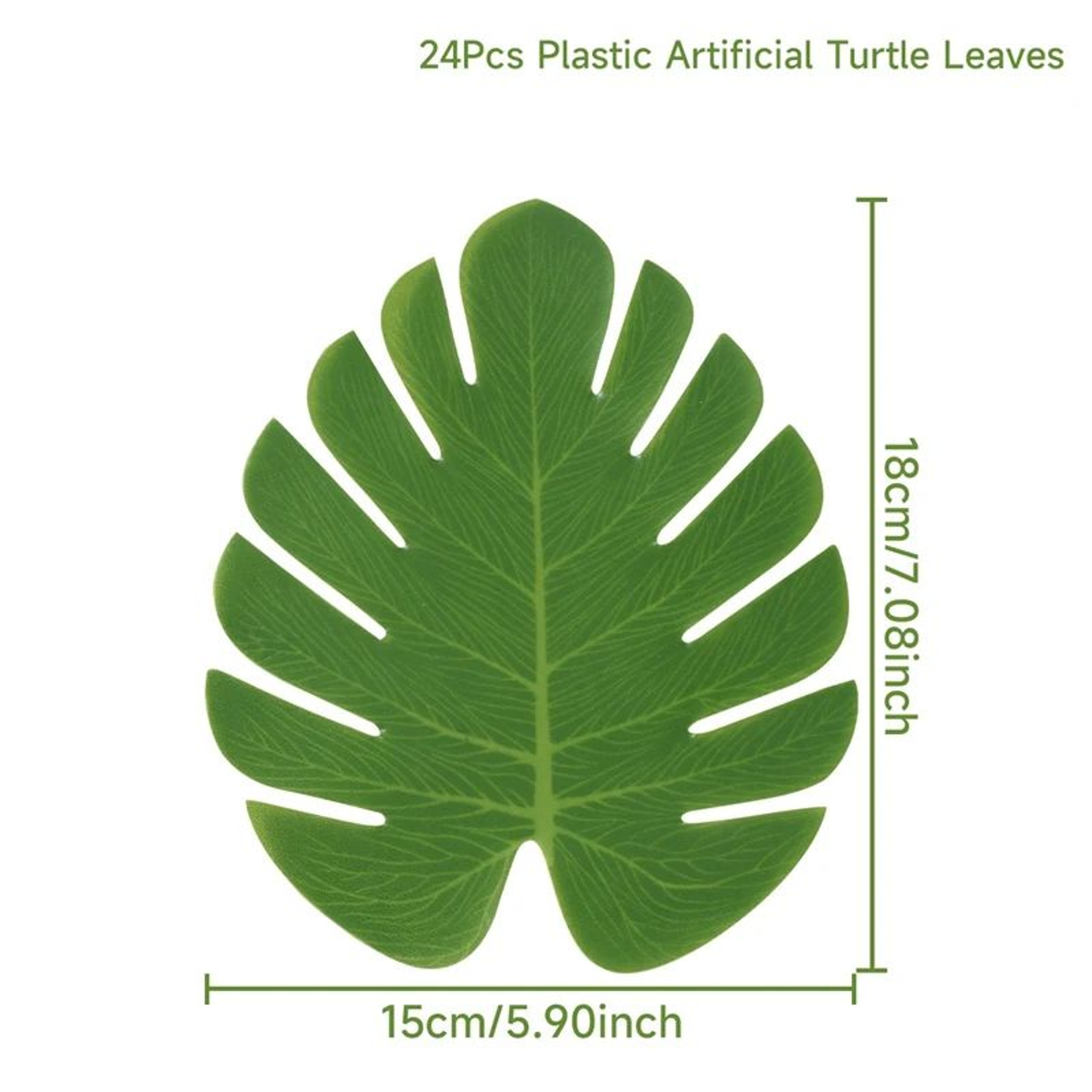Artificial Tropical Palm Leaves Party Decor 10