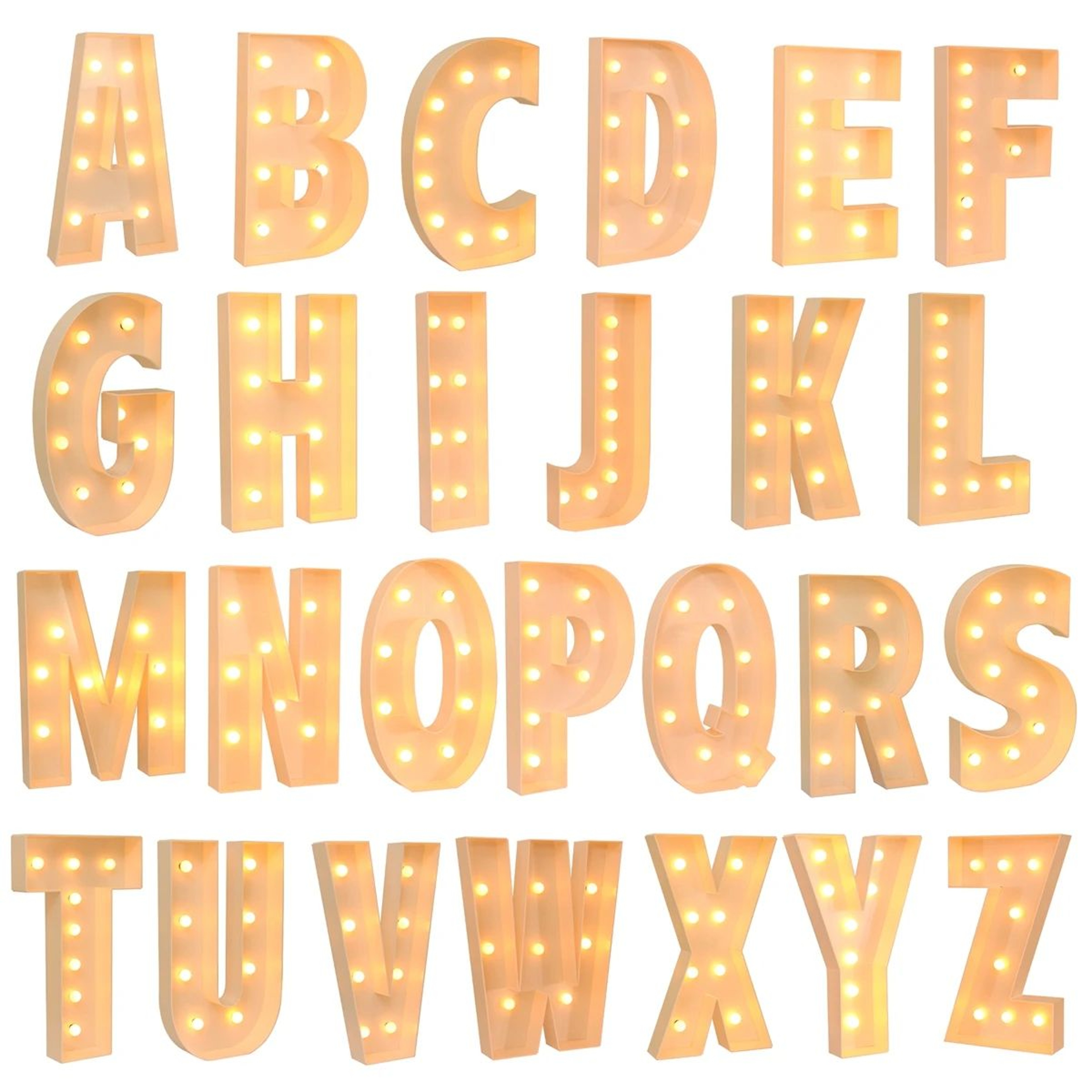 Giant LED Letter Balloon Filling Party Box 0