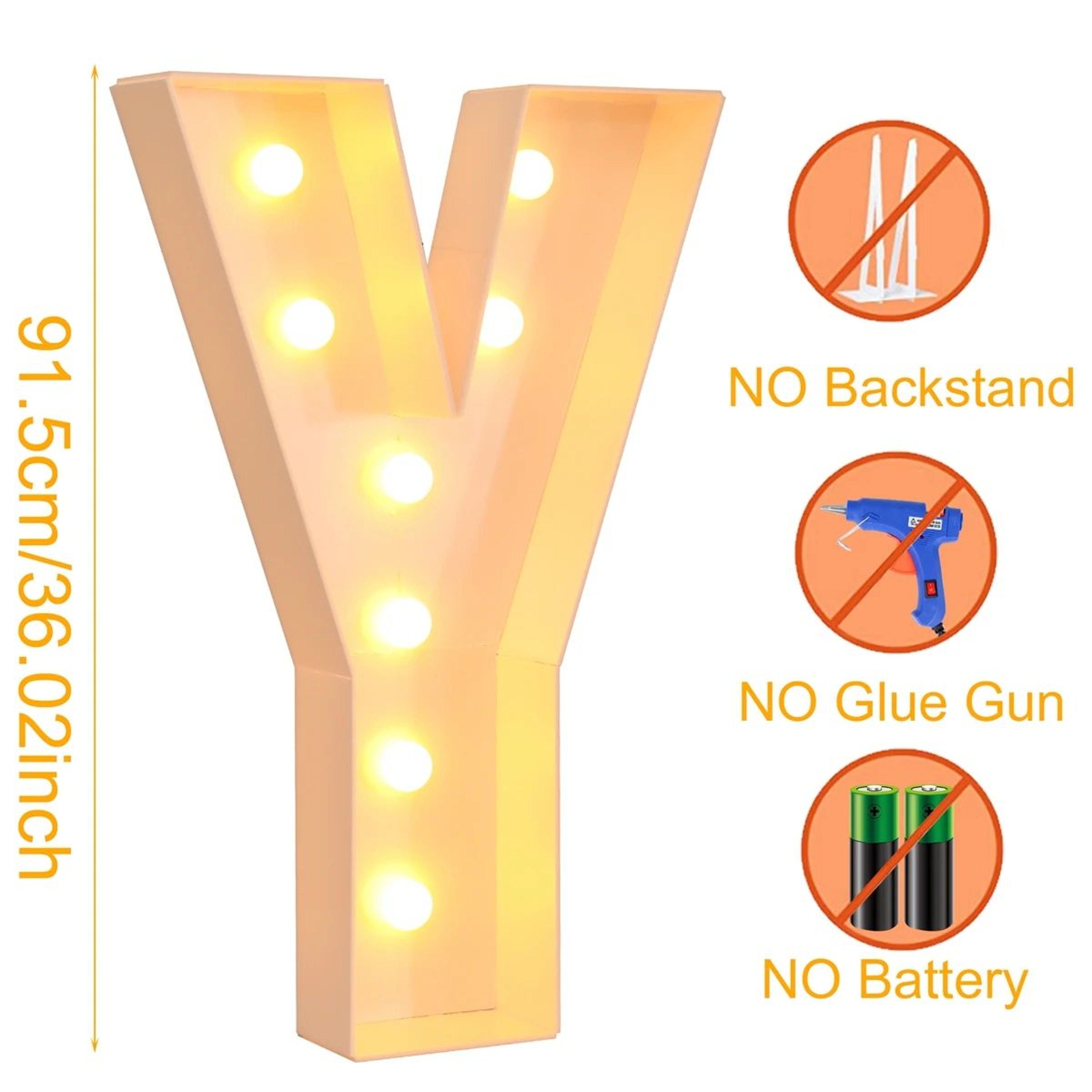 Giant LED Letter Balloon Filling Party Box 27