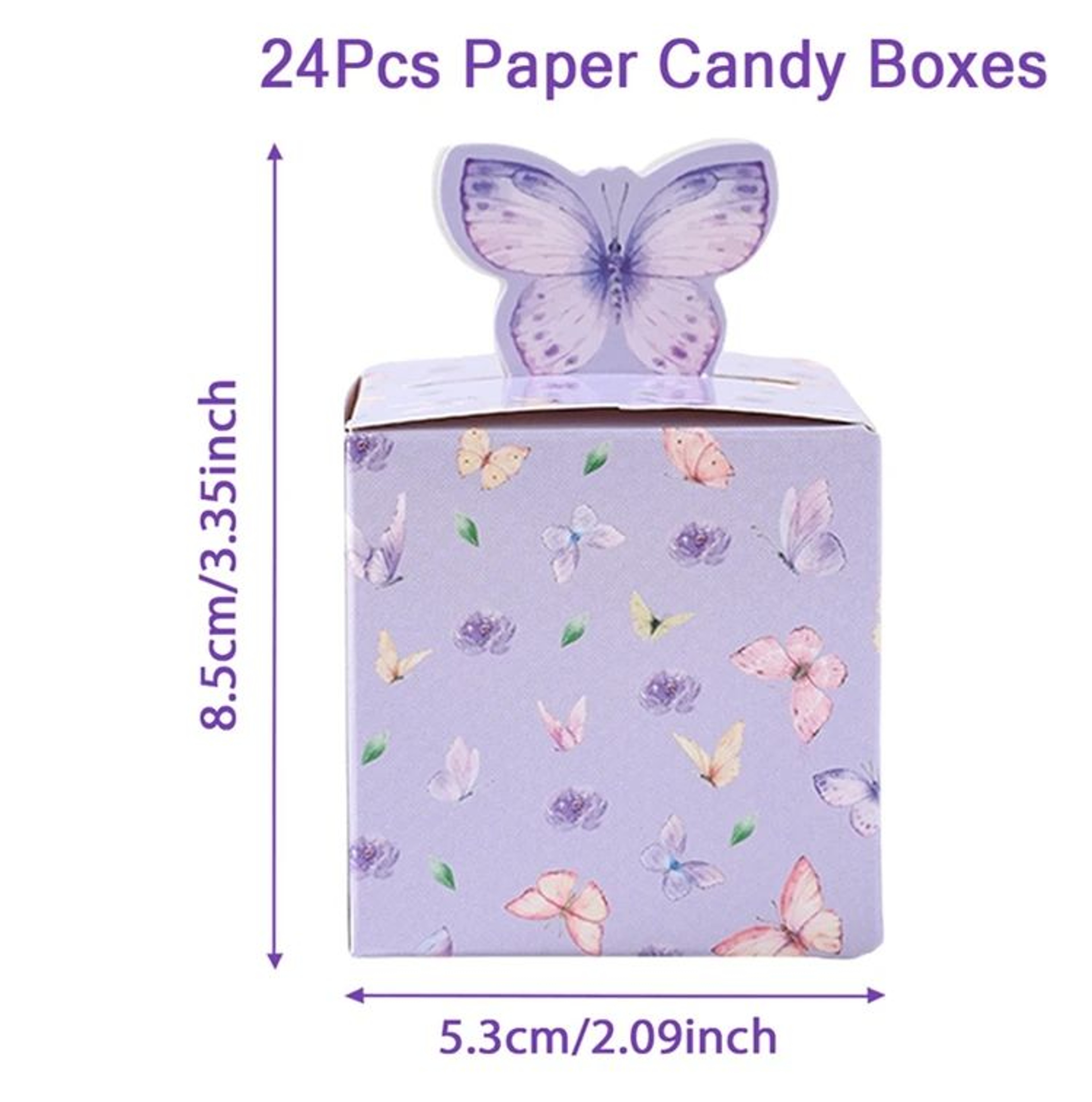 Butterfly Candy Gift Boxes For Party Favors 8