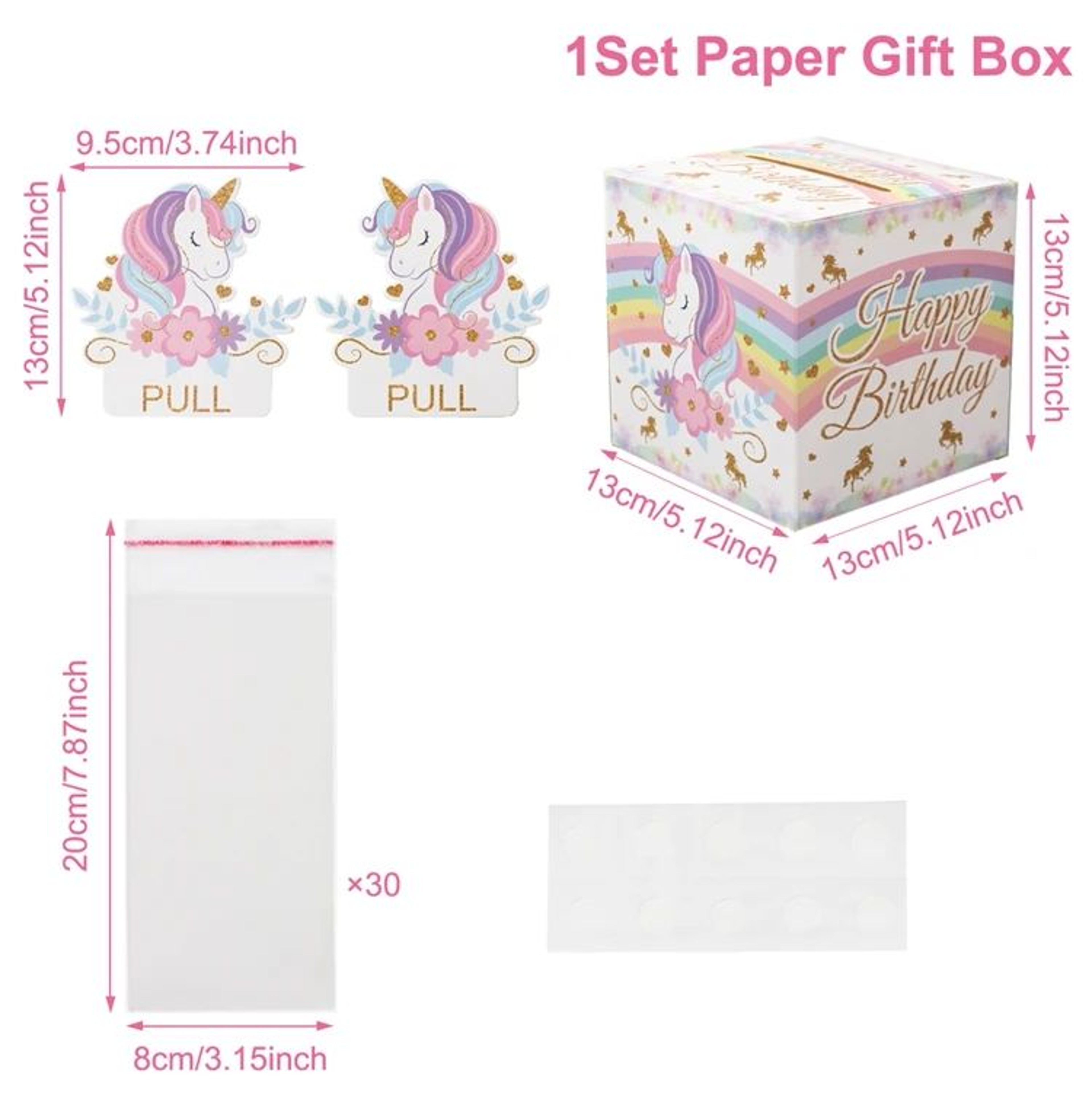Birthday Surprise Pull Out Money Gift Box 16