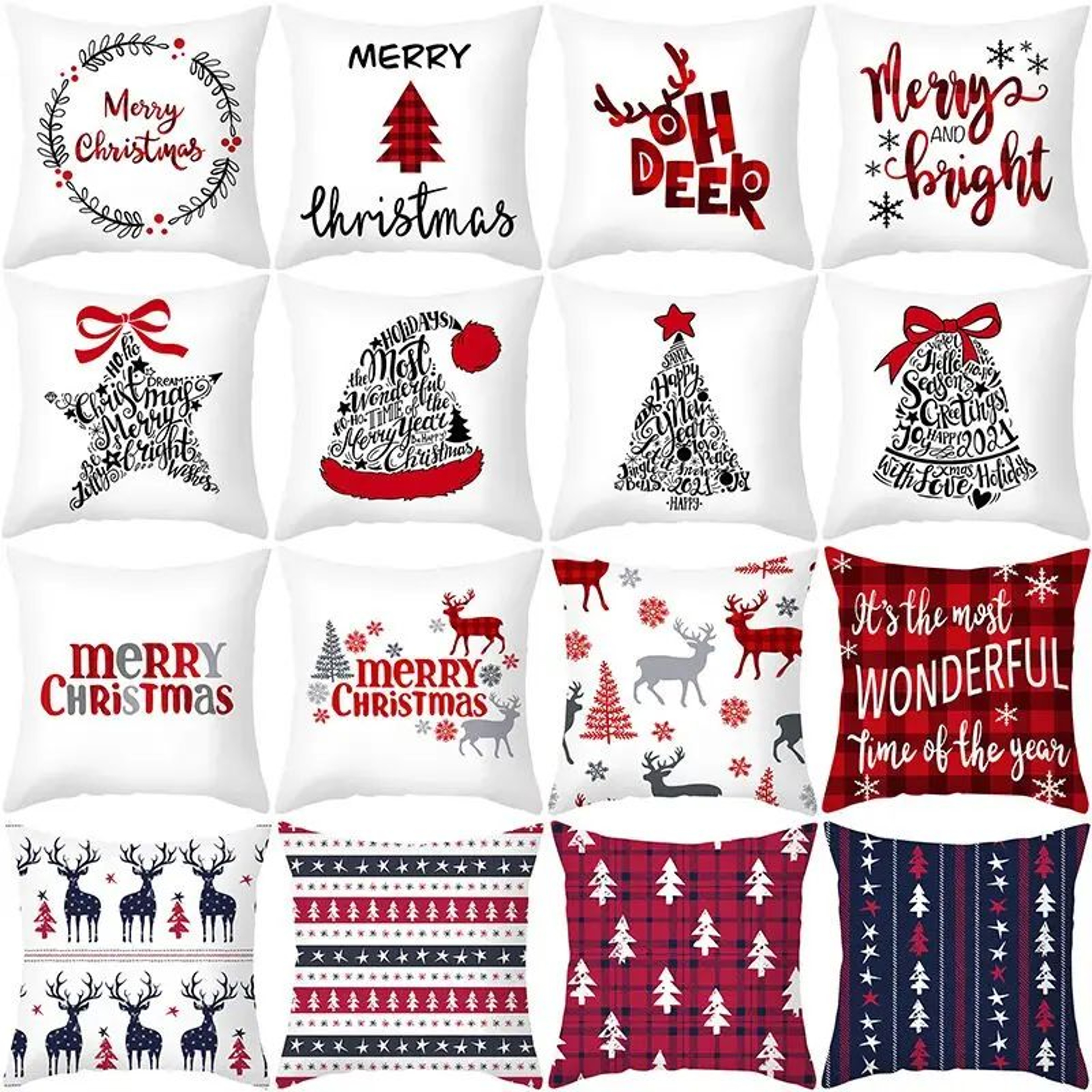 Festive Christmas Decorative Cushion Cover 1