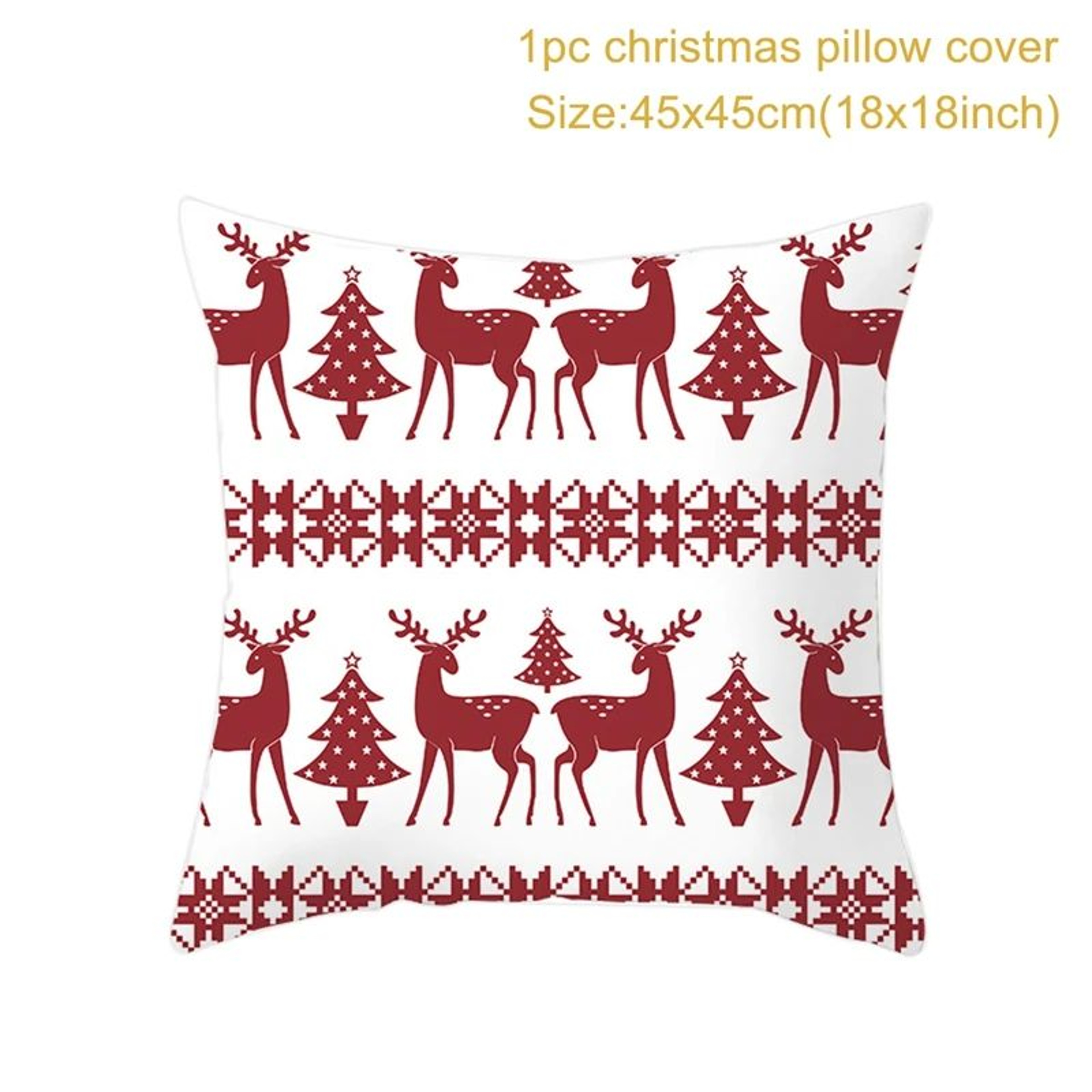Festive Christmas Decorative Cushion Cover 17