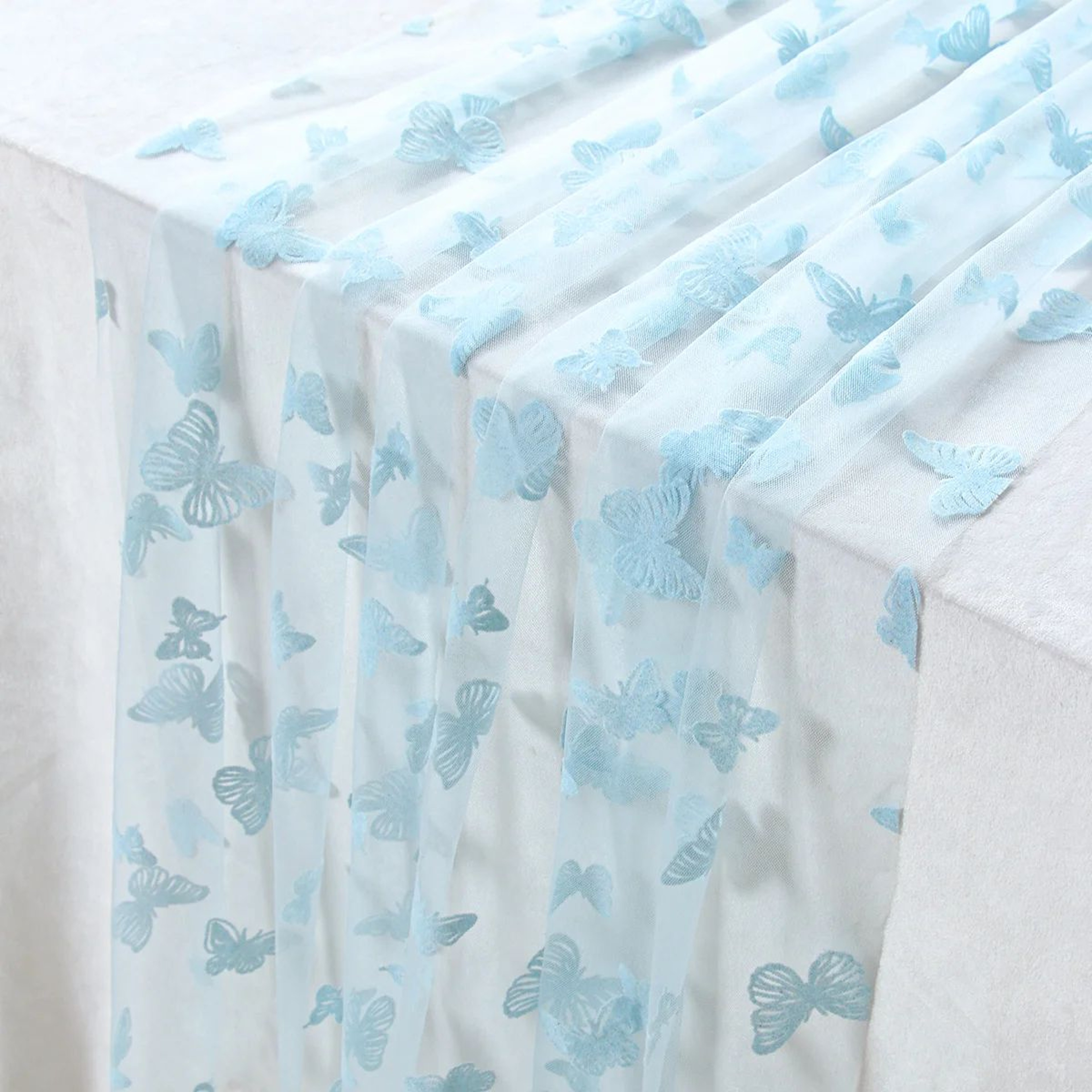 Butterfly Theme Mesh Party Table Runner 2