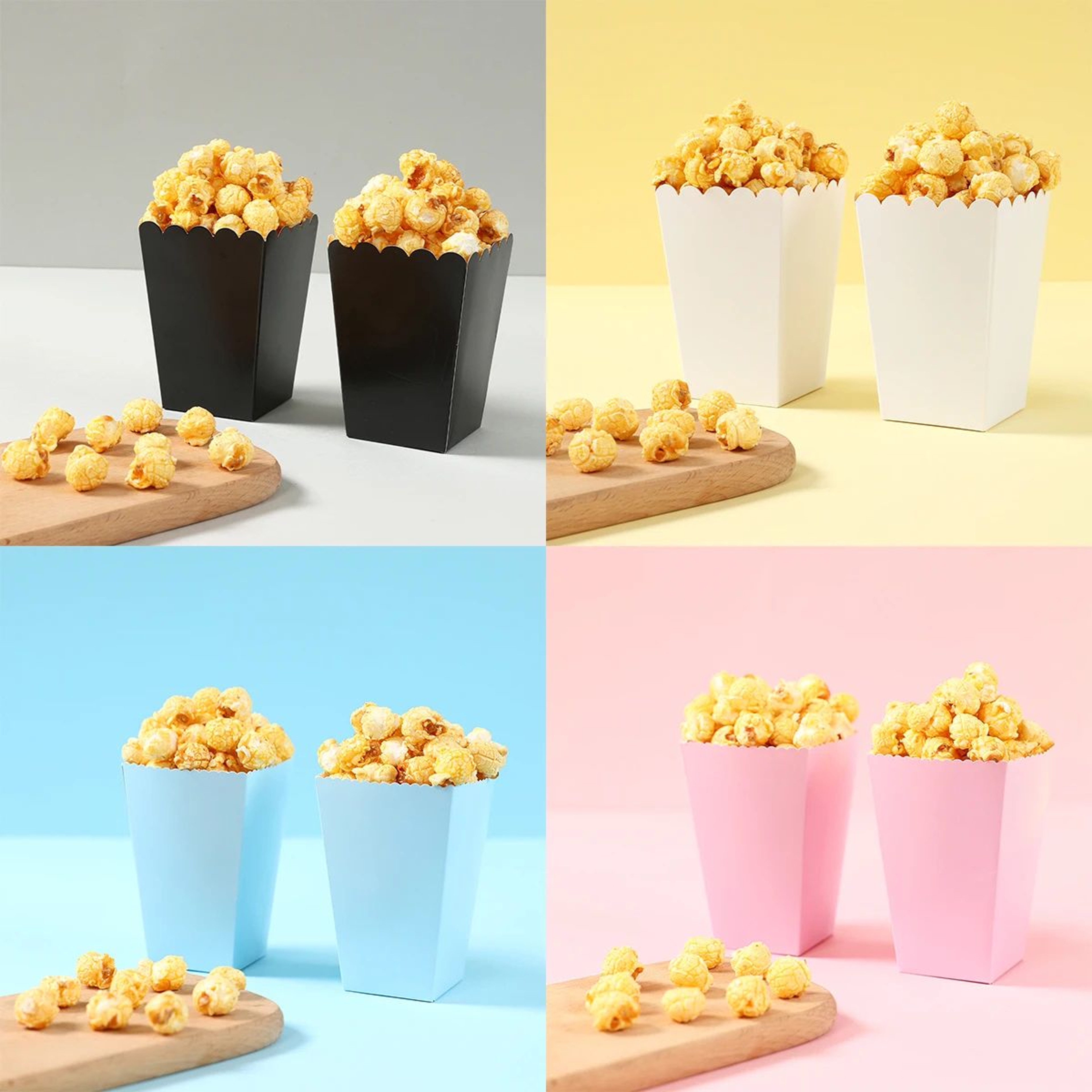 Colorful Popcorn Party Favor Boxes 2