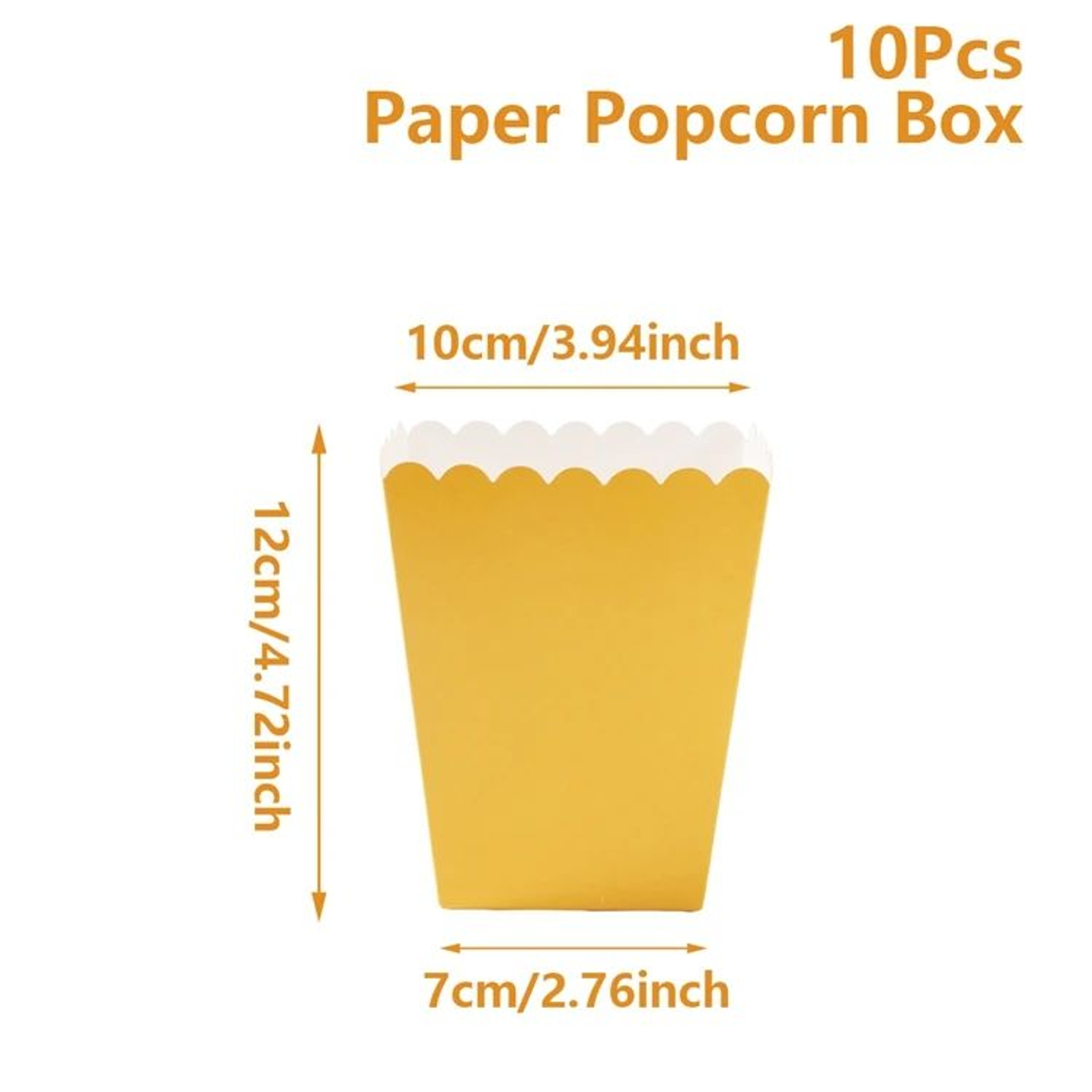 Colorful Popcorn Party Favor Boxes 9