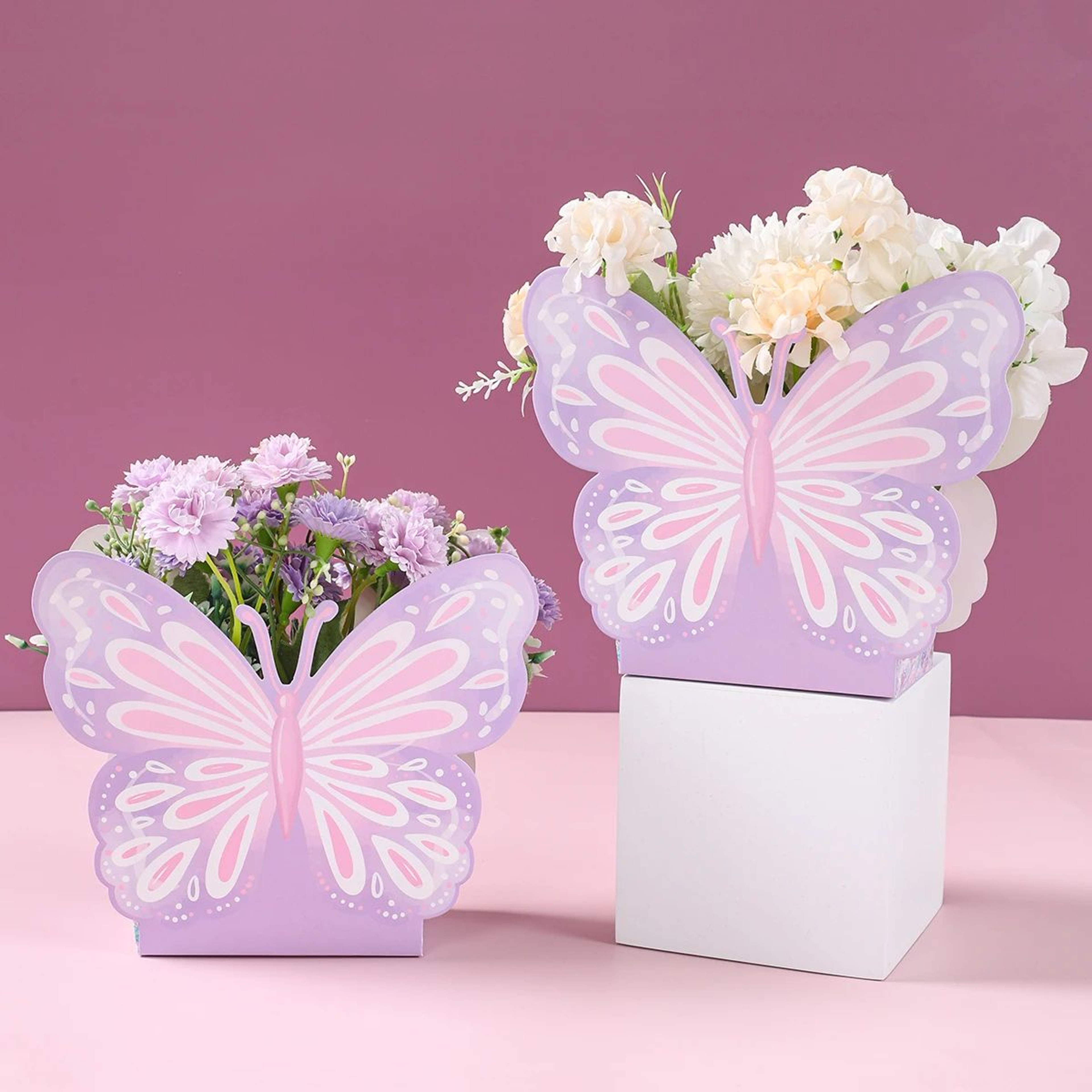 Butterfly Flower Candy Favor Boxes 3