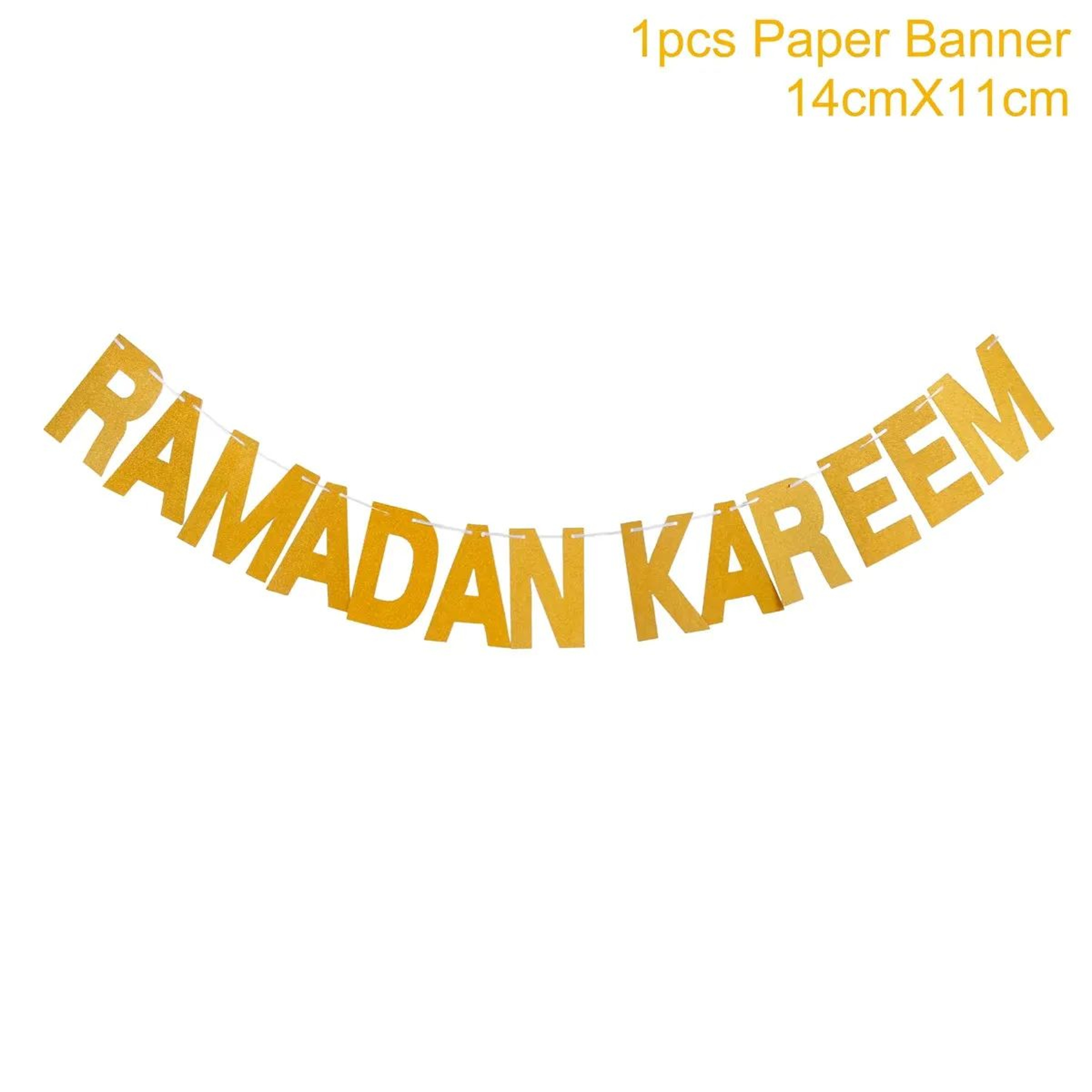 Umrah Mubarak Eid Celebration Bunting Banner 5