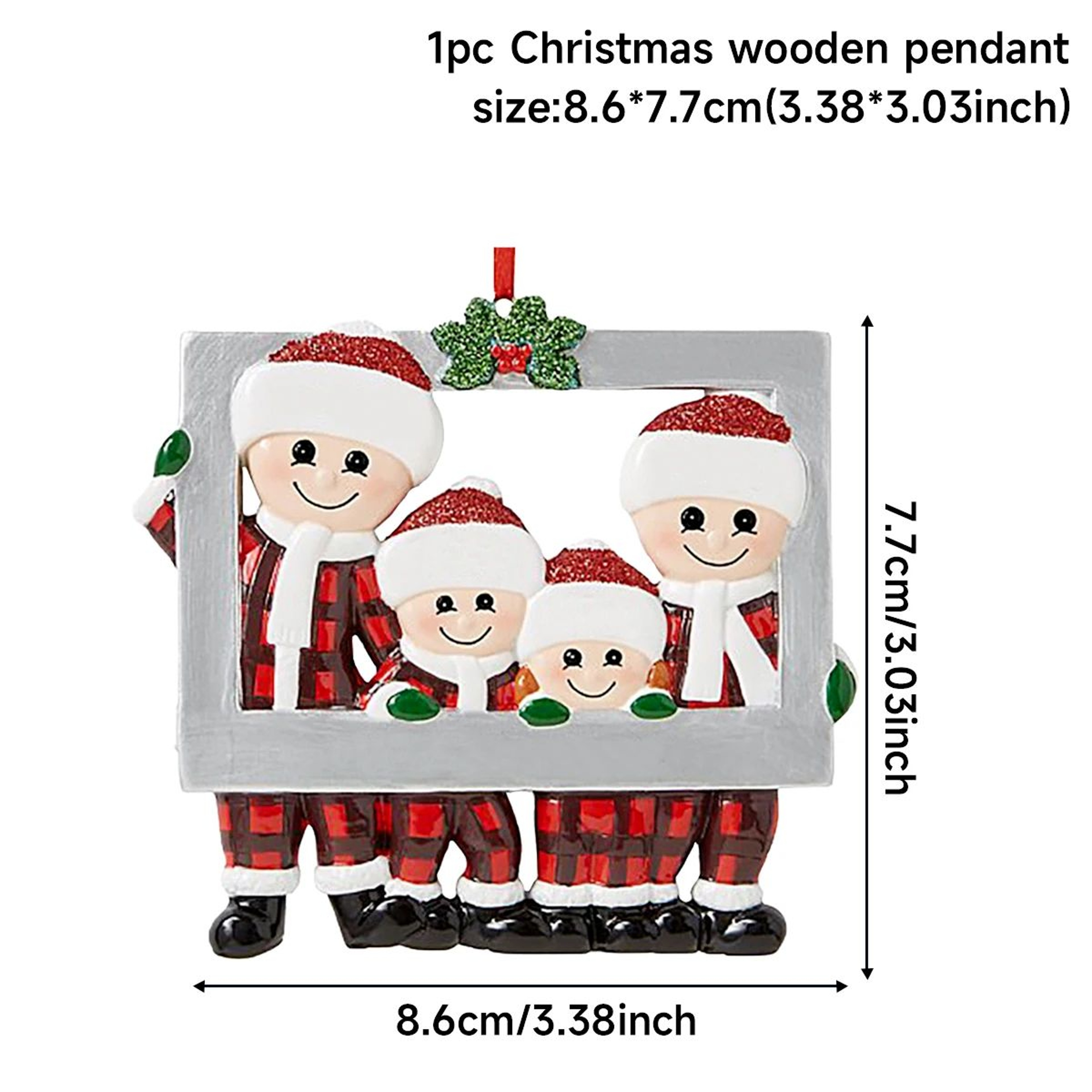 Christmas Family Tree Hanging Ornament 7