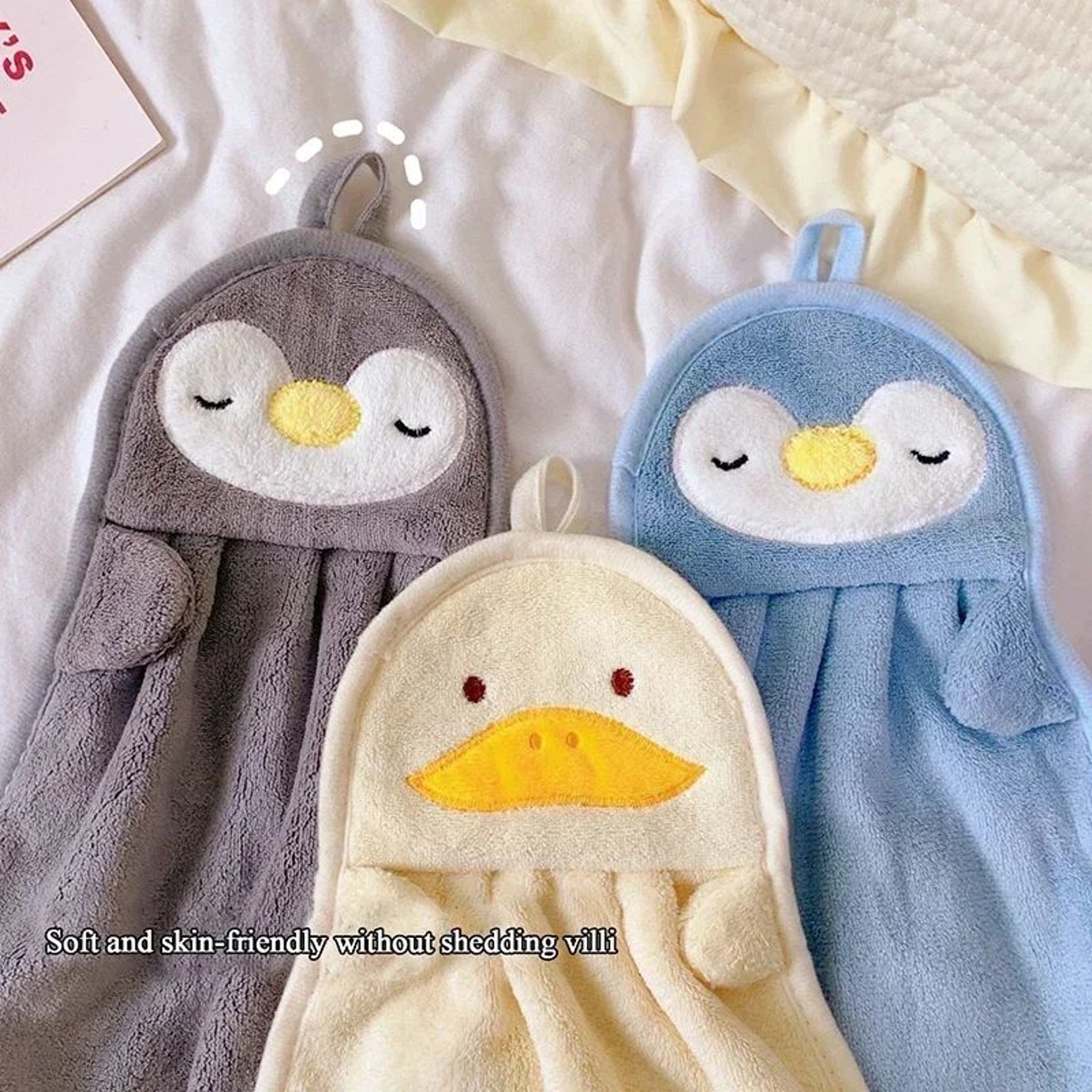 Cartoon Animal Microfiber Hand Towel 2