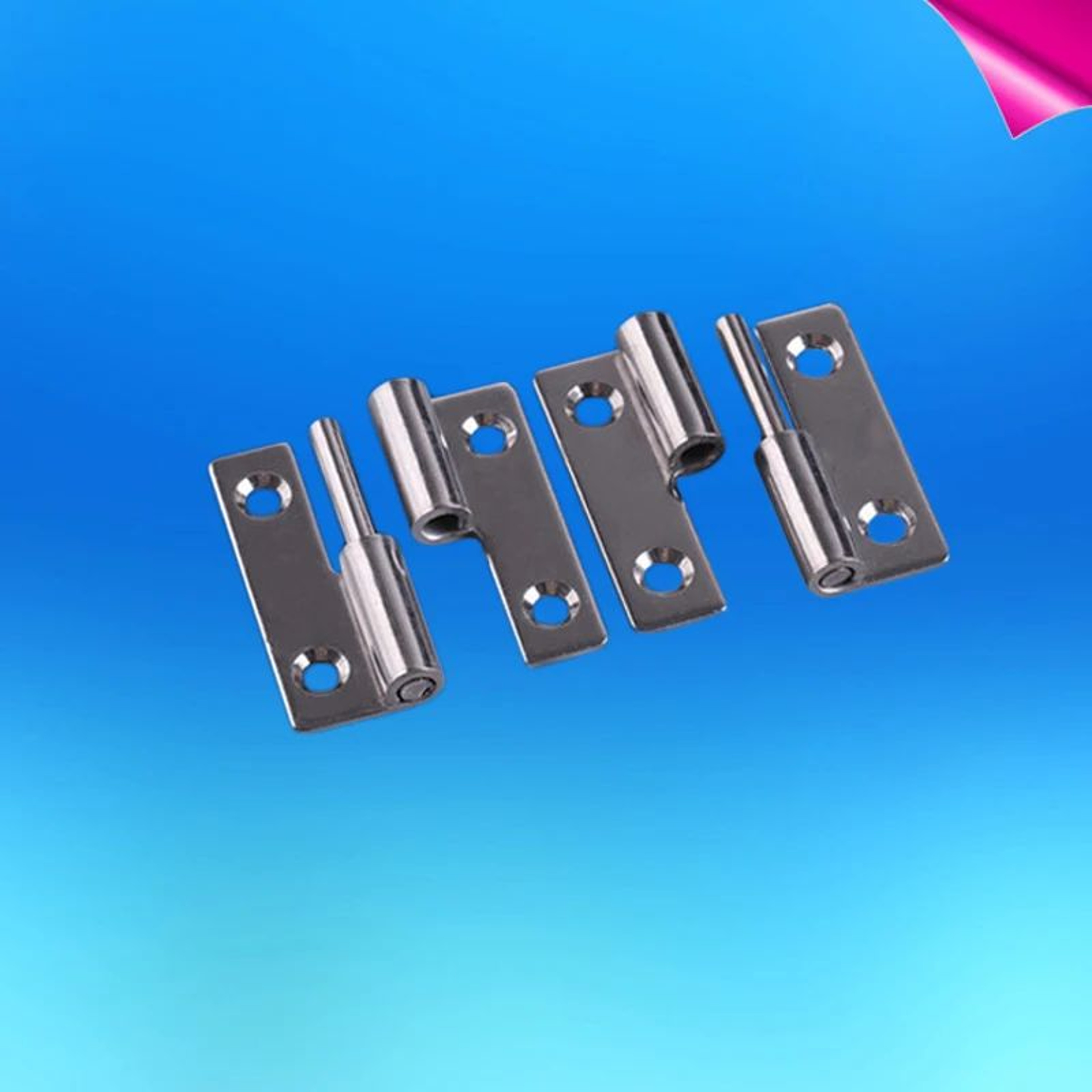 Stainless Steel Detachable Flag Door Hinge 4
