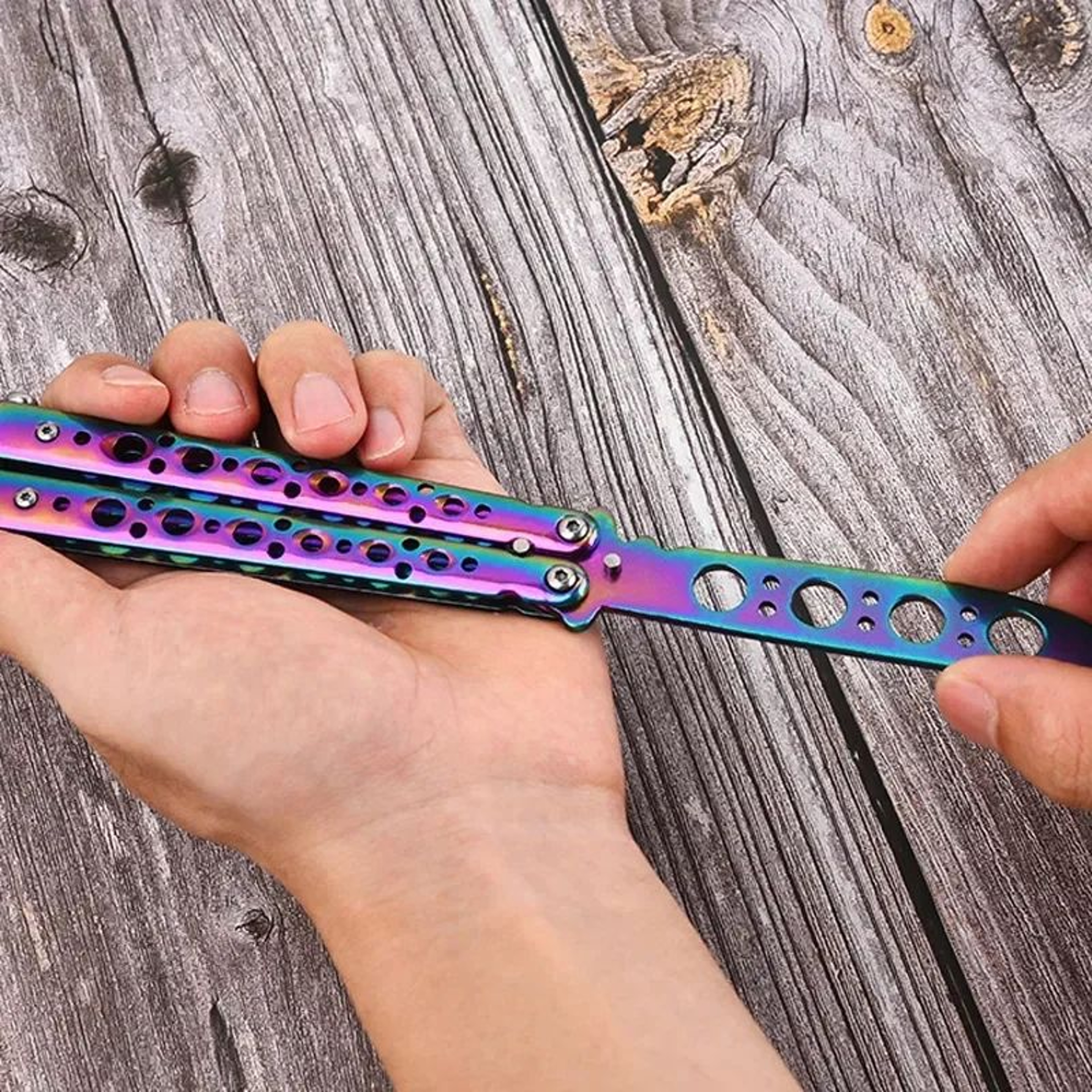 Foldable Butterfly Style Training Comb 4