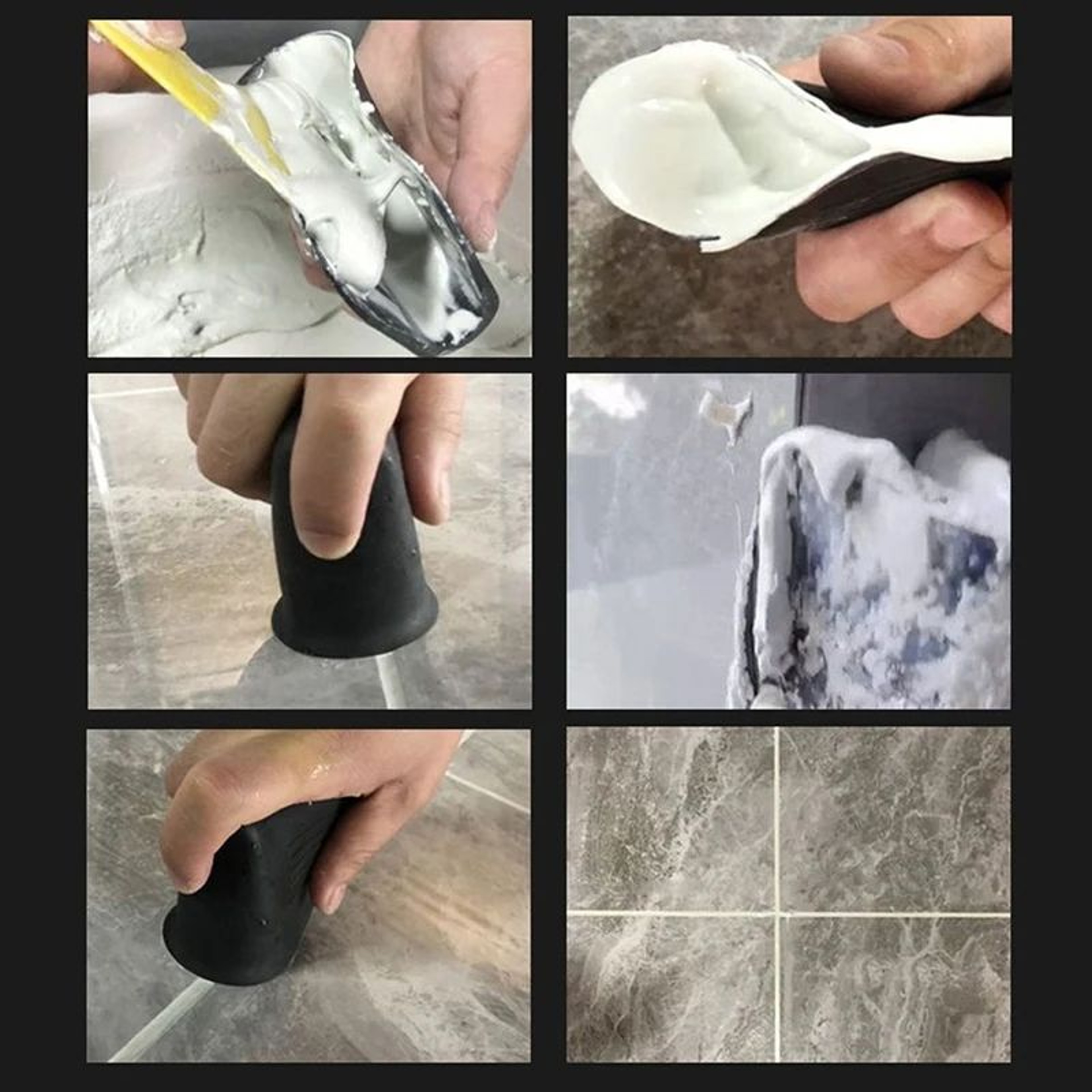 Professional Rubber Caulking And Grout Finishing Tool 4