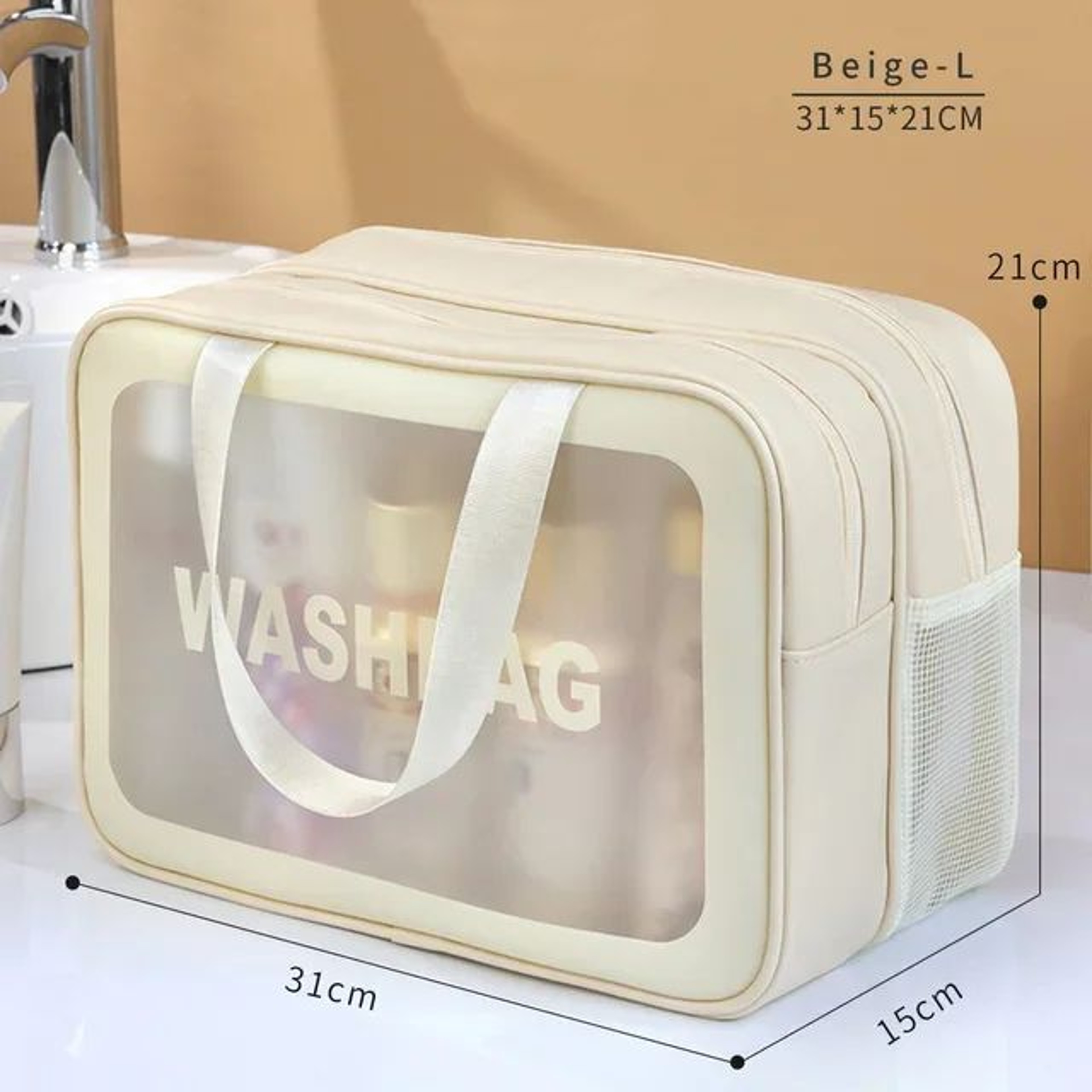 Double Layer Waterproof Travel Toiletry Bag 6