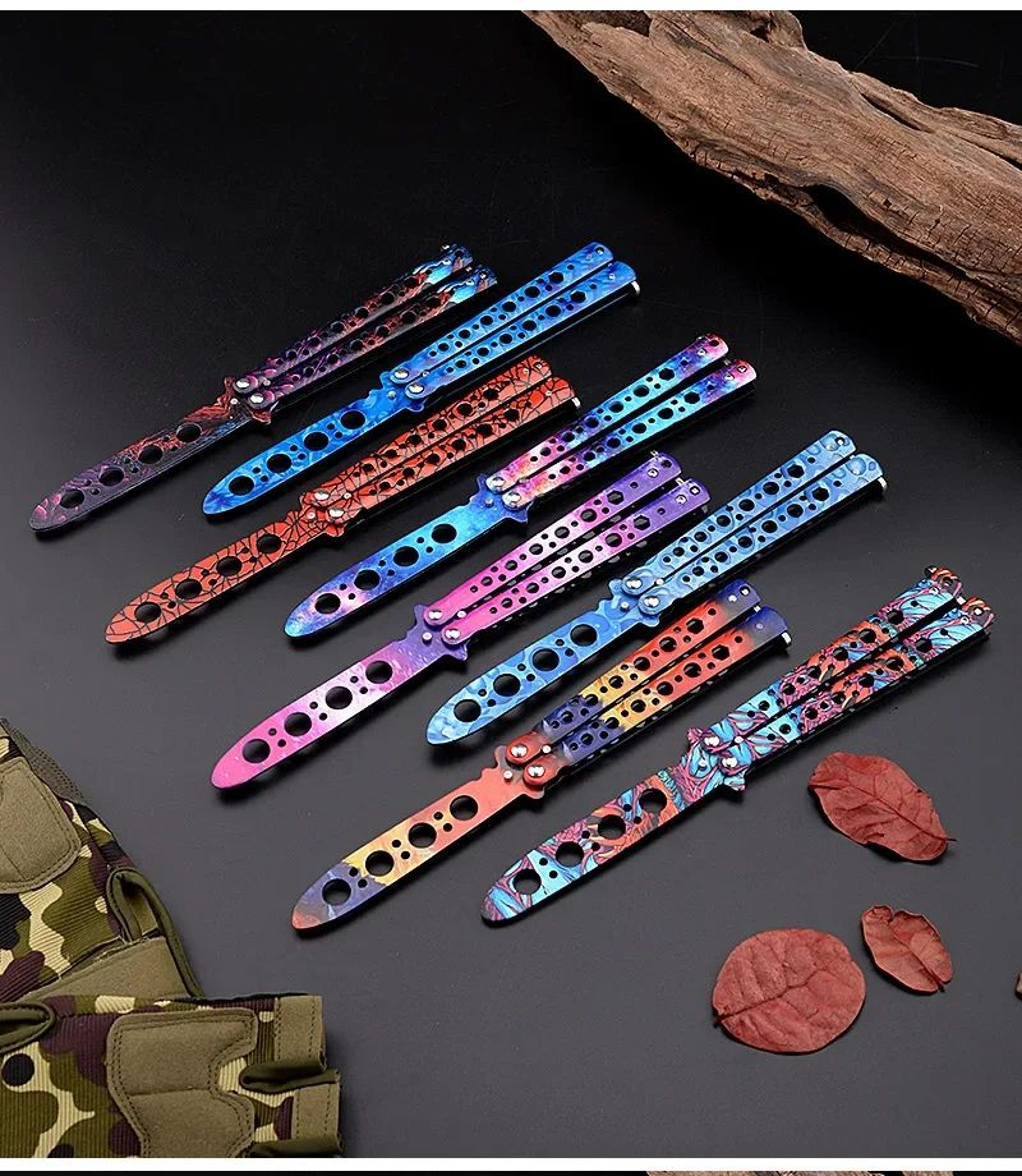 Beginner Butterfly Knife Practice Trainer 1