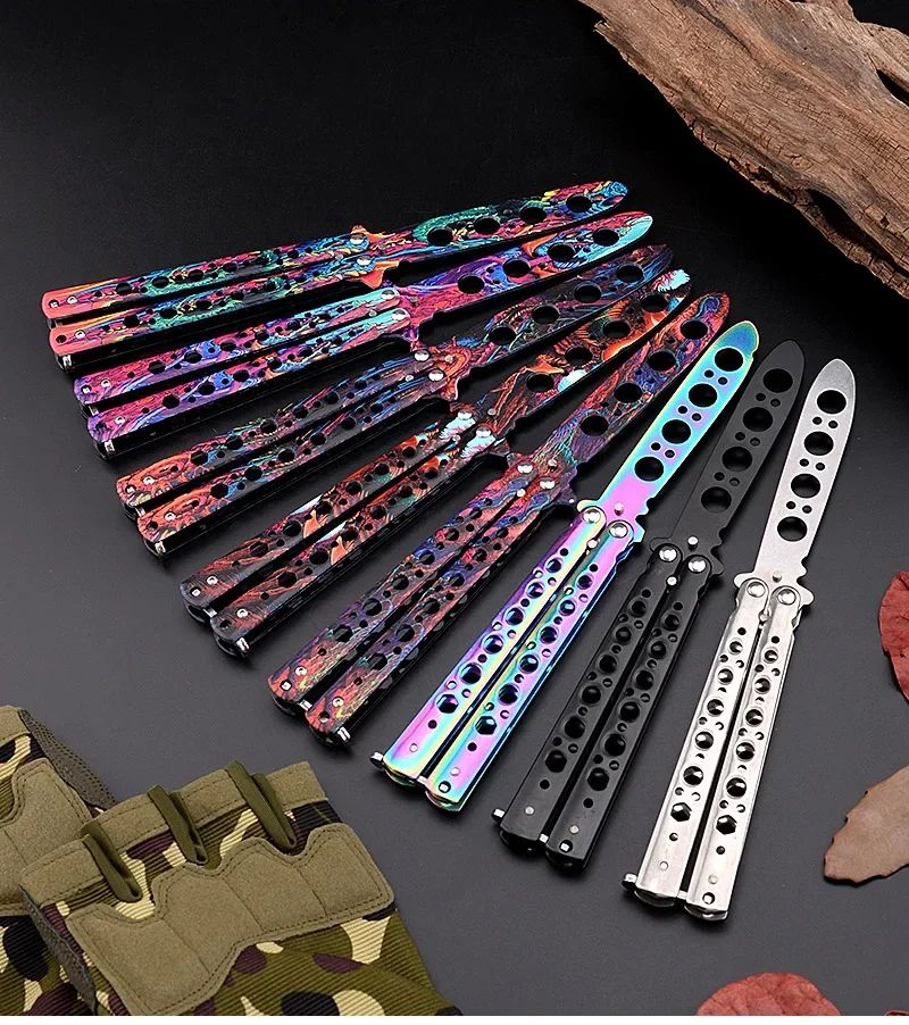 Beginner Butterfly Knife Practice Trainer 2