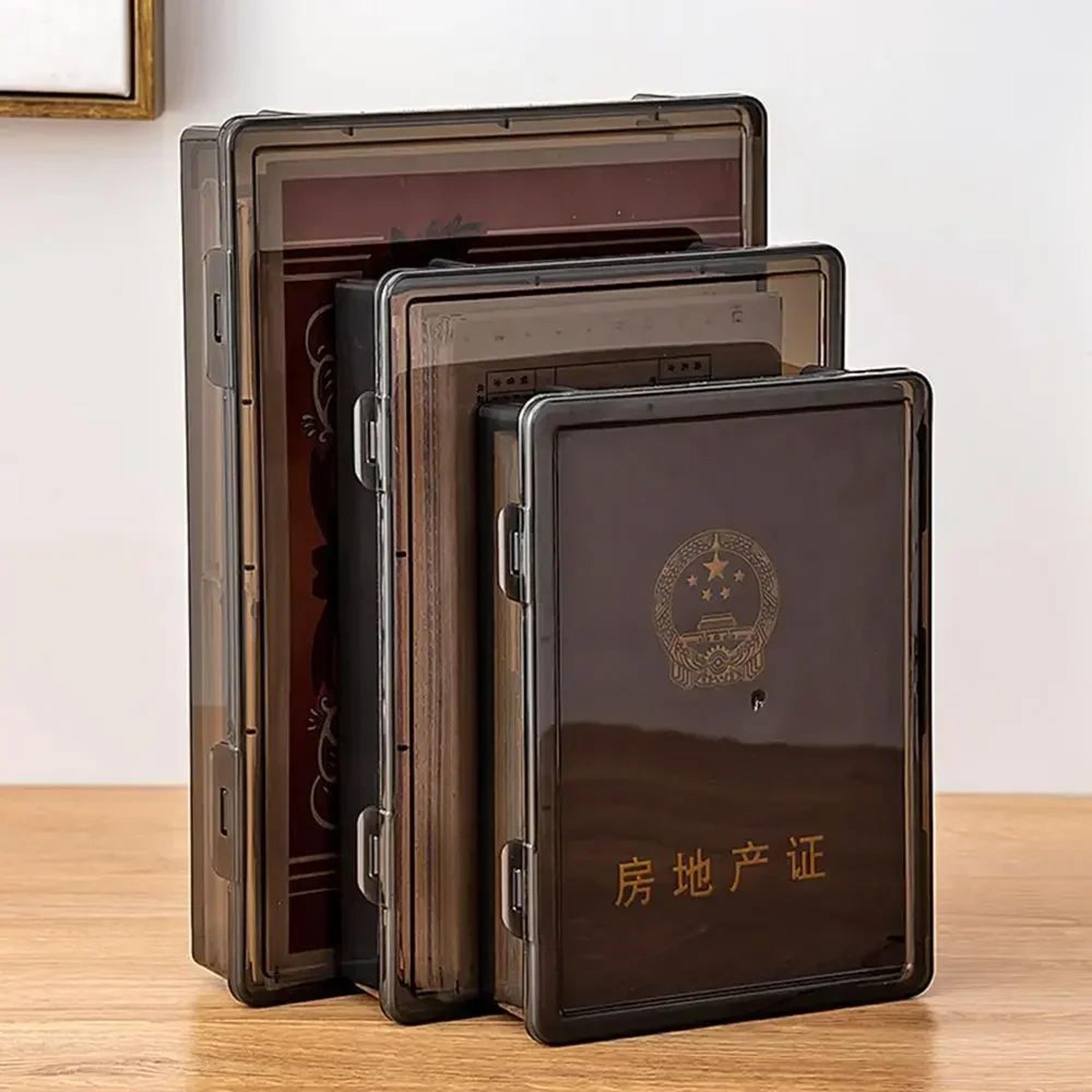 A4 Dustproof Document Storage Organizer Box 1