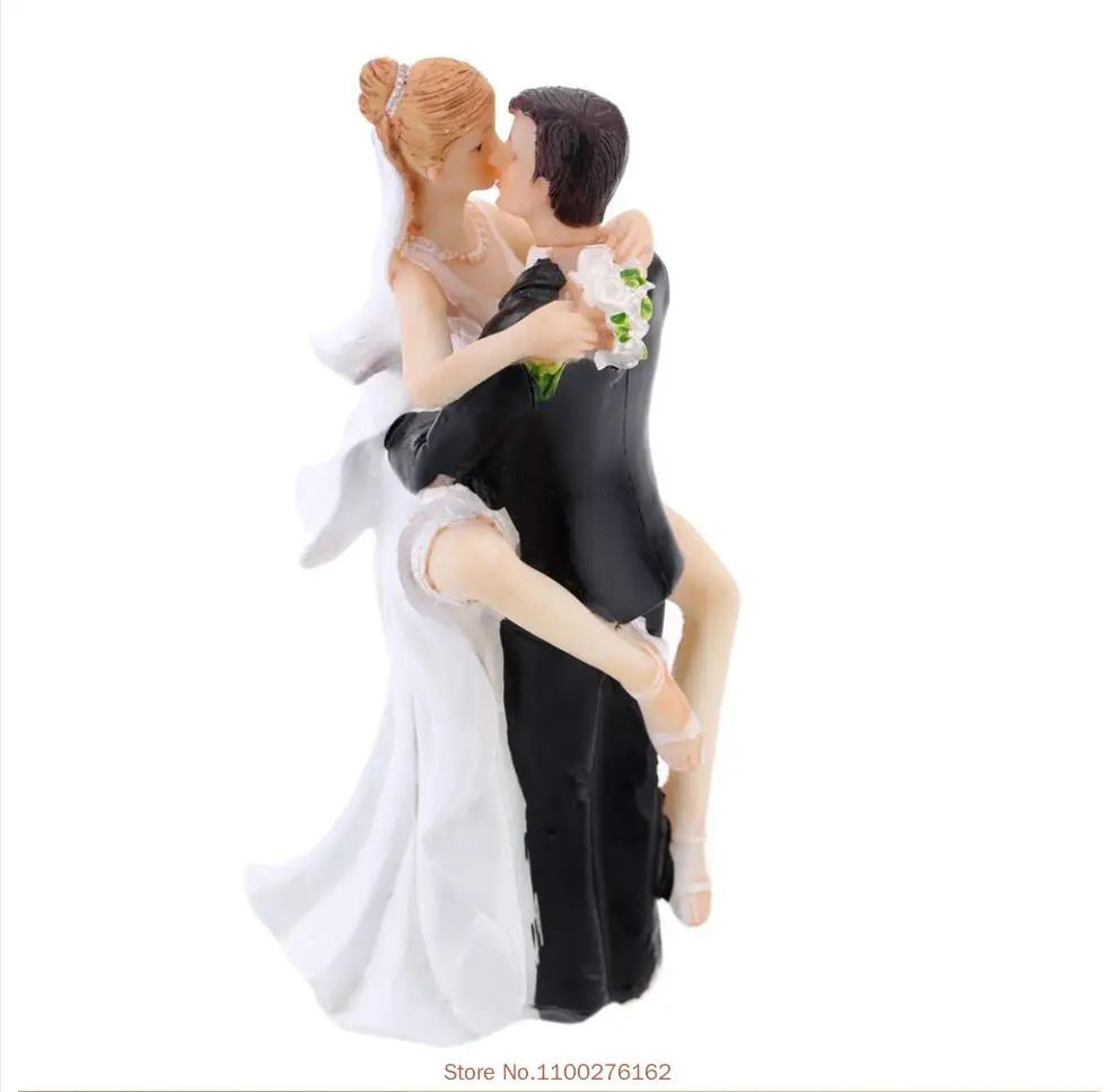 Romantic Bride And Groom Wedding Cake Topper 18