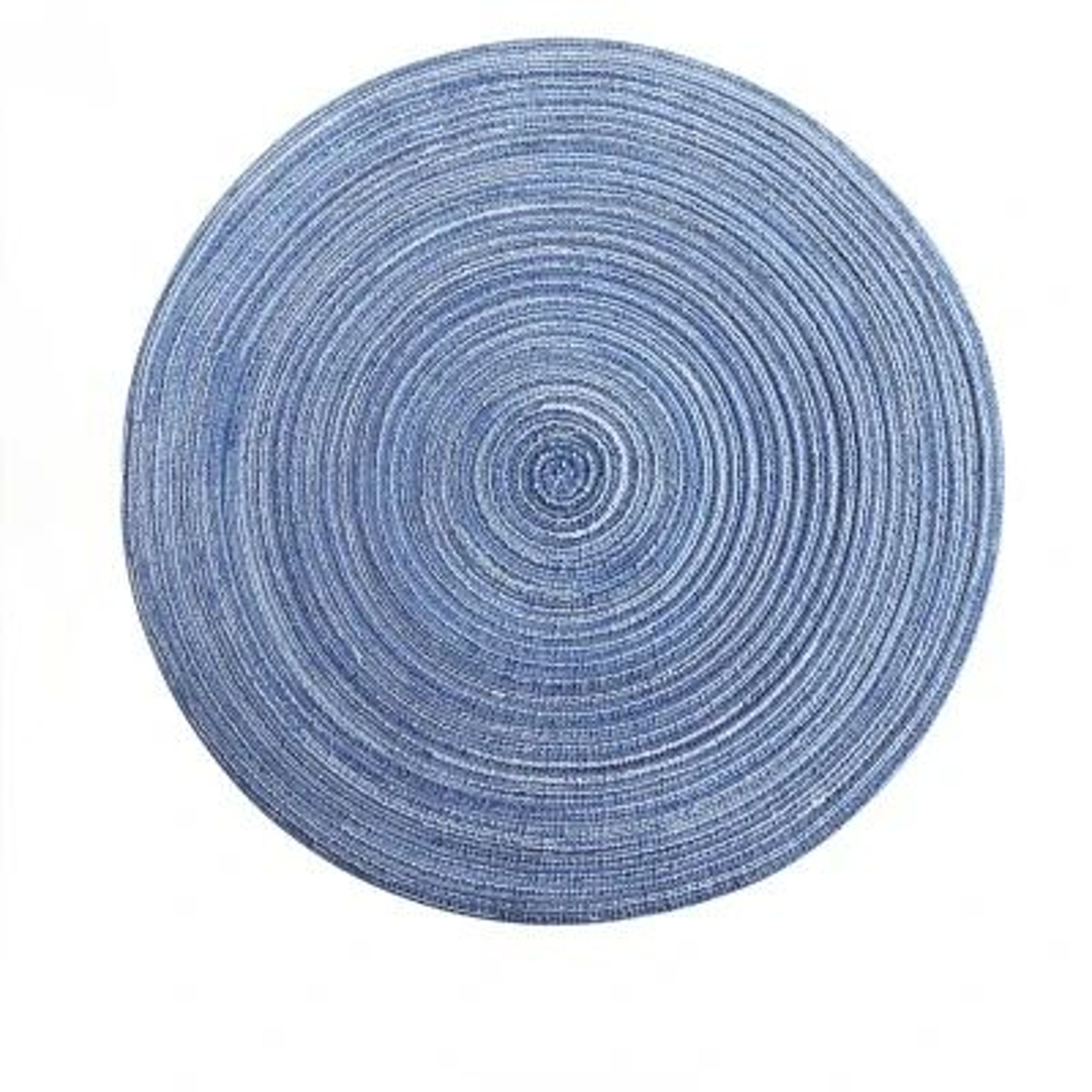 Round Woven Ramie Dining Table Placemat And Coaster 6