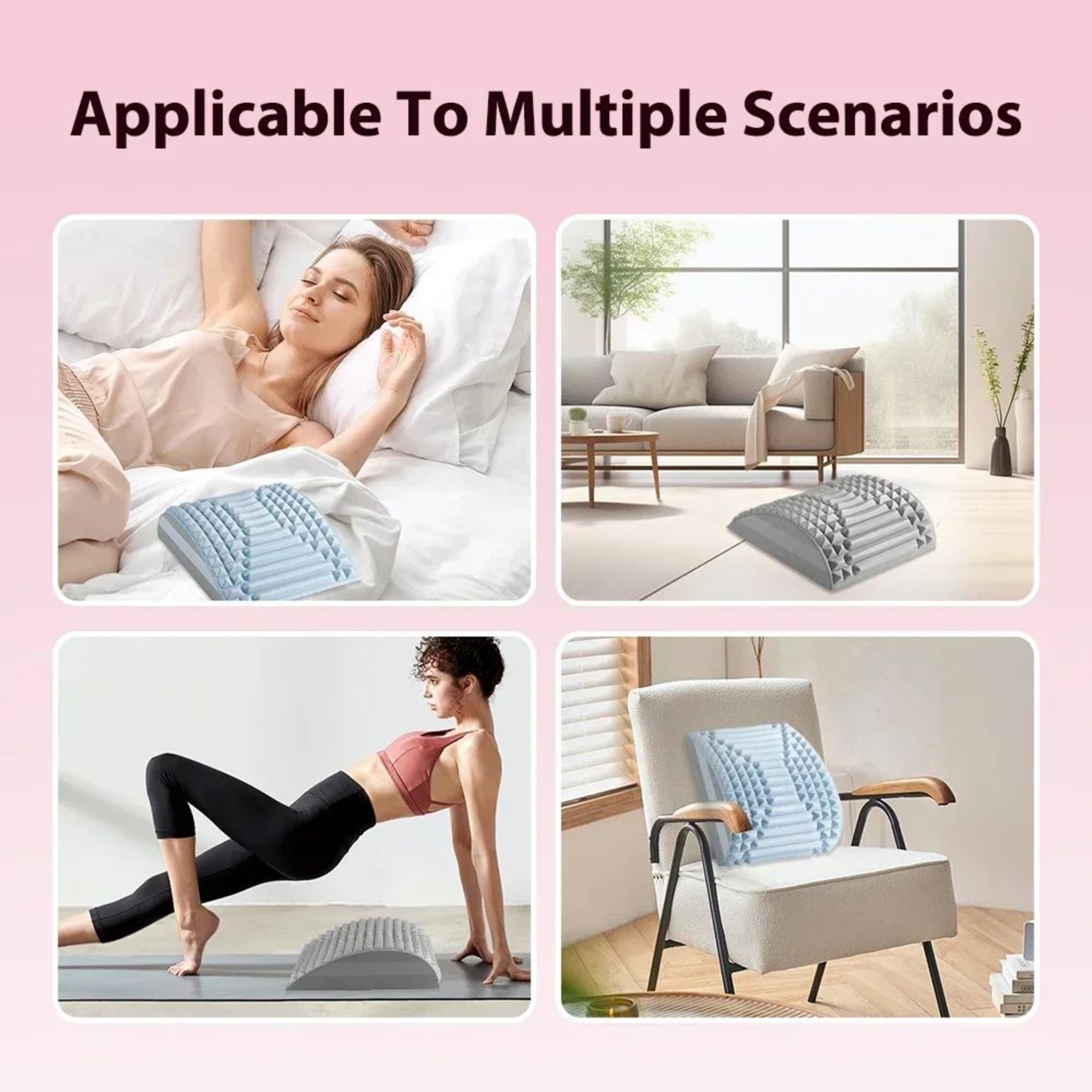 Anti Skid Orthopedic Lumbar Support Back Stretcher 4