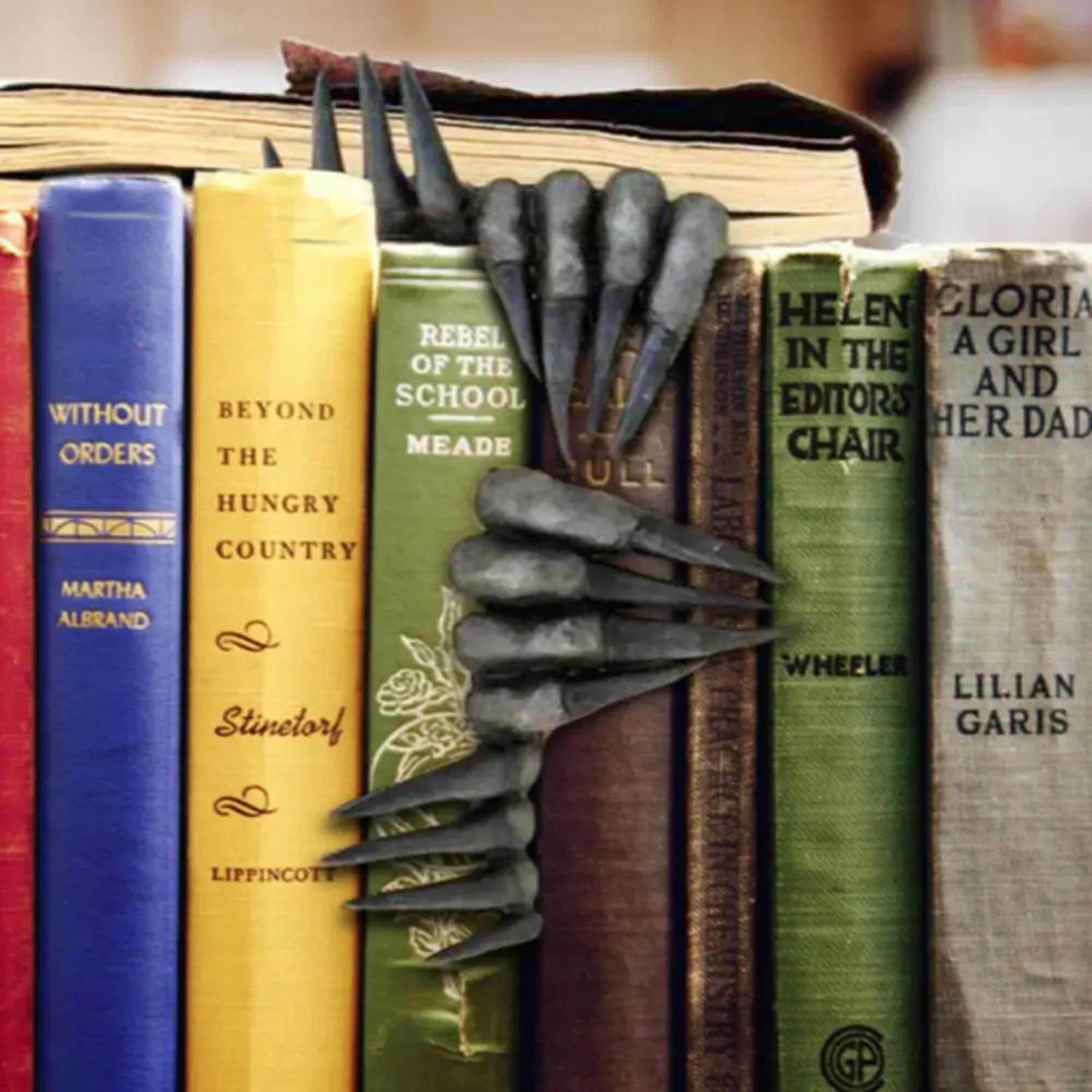 Horror Devils Hand Decorative Book Bookmark 0