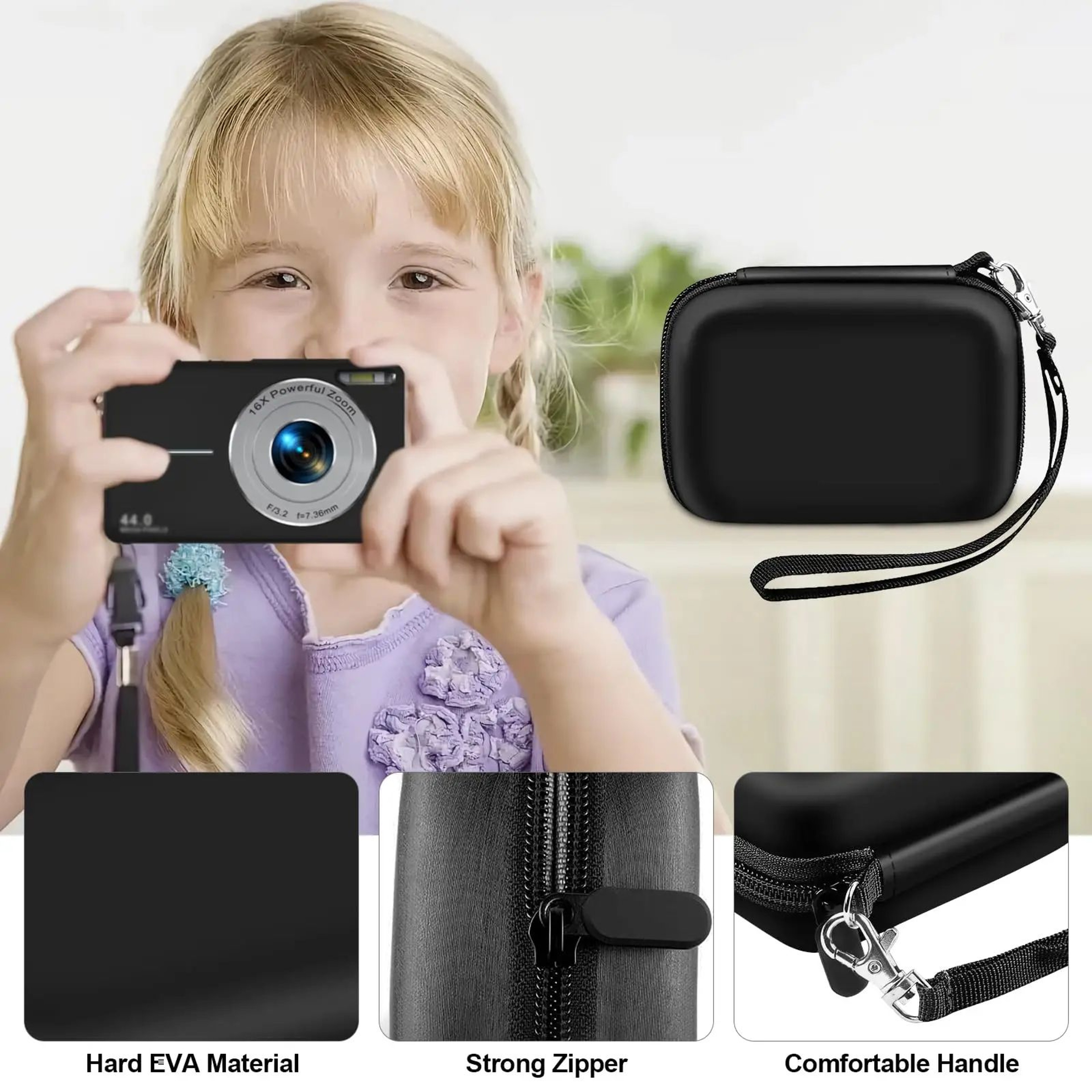 Protective Digital Camera Carrying Case 3