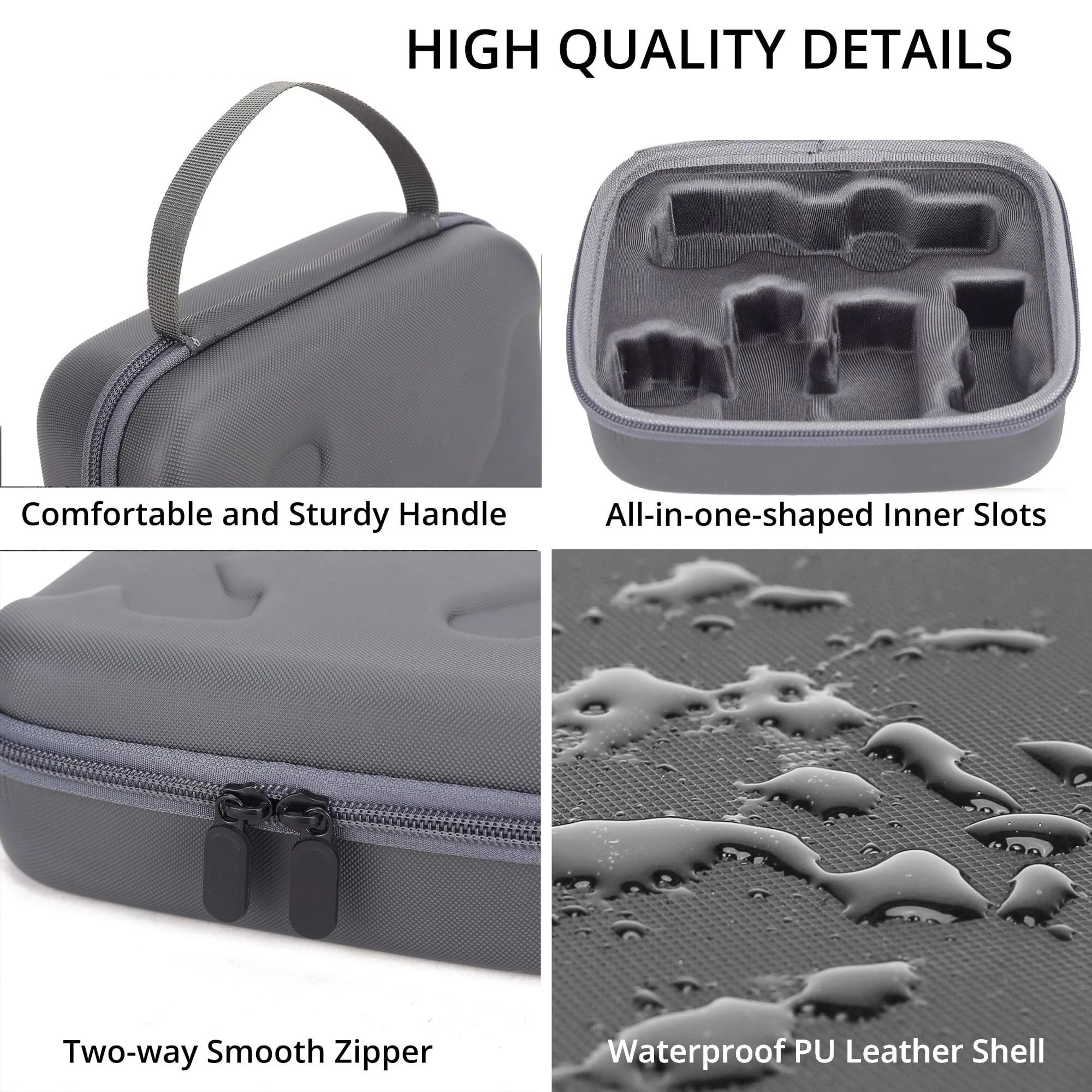 DJI Osmo Pocket 4 Creator Combo PU Shoulder Travel Case 3