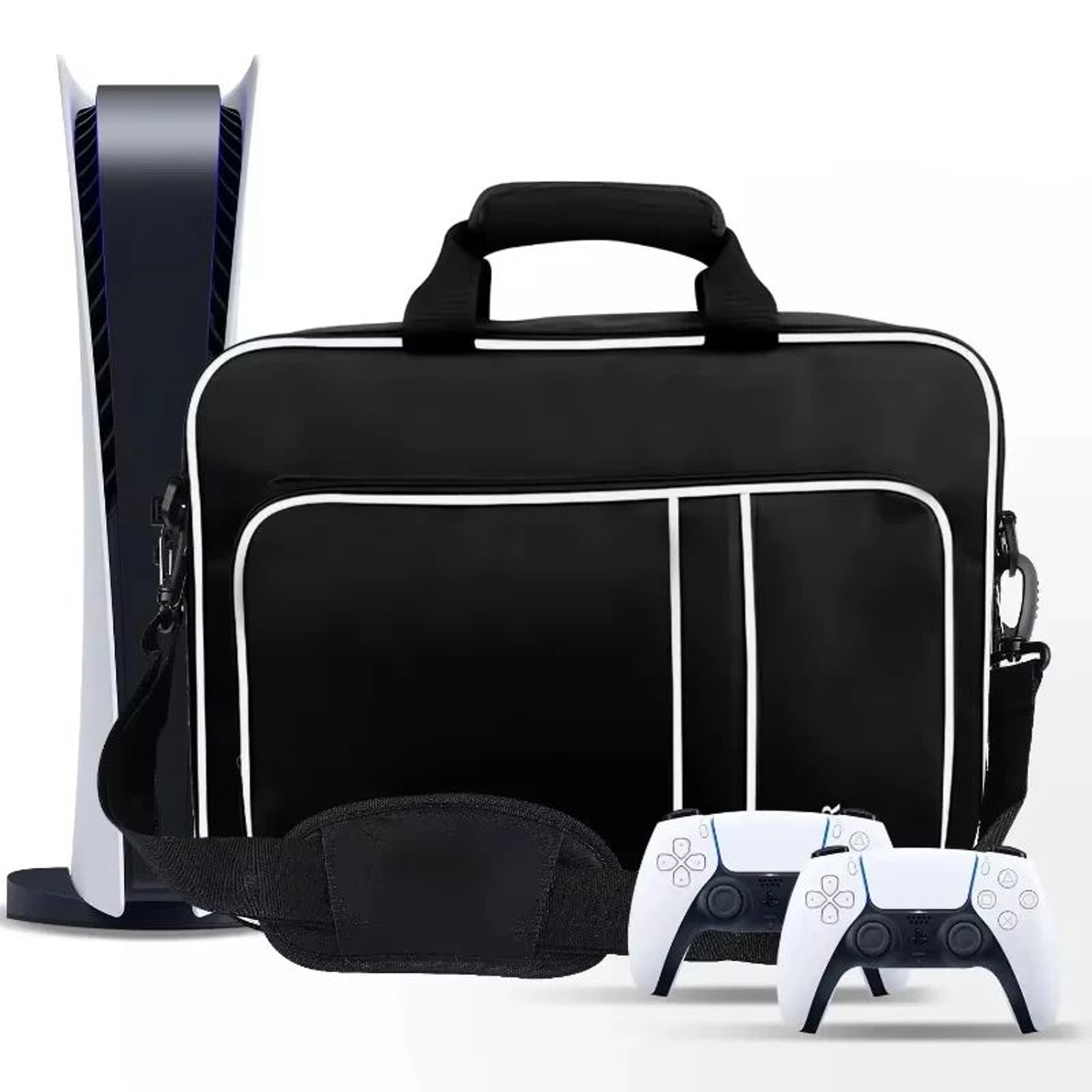 PS5 Console Protective Travel Case With Accessory Storage 0