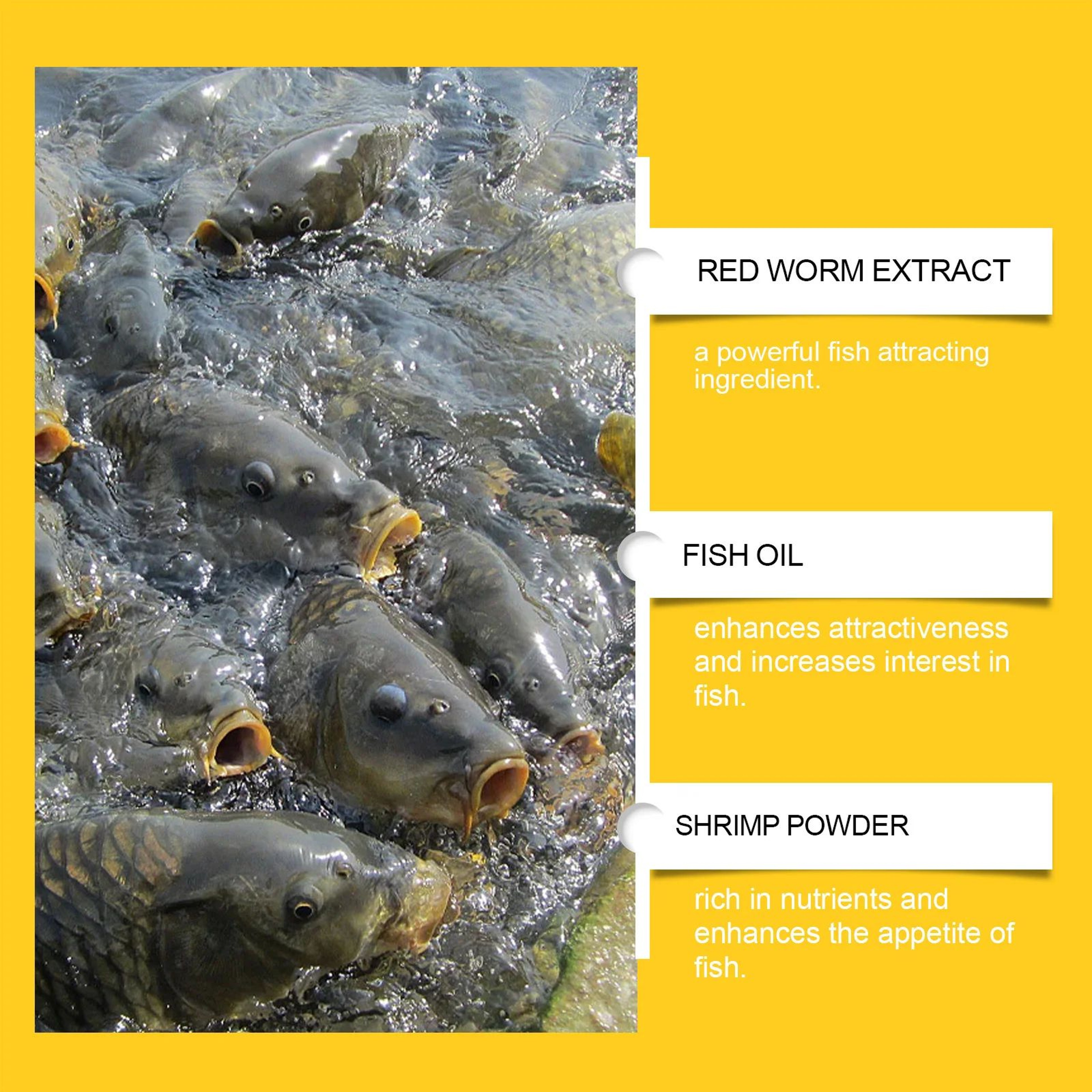 Fishing Bait Attractant With Red Worm Extract And Fish Oil 4