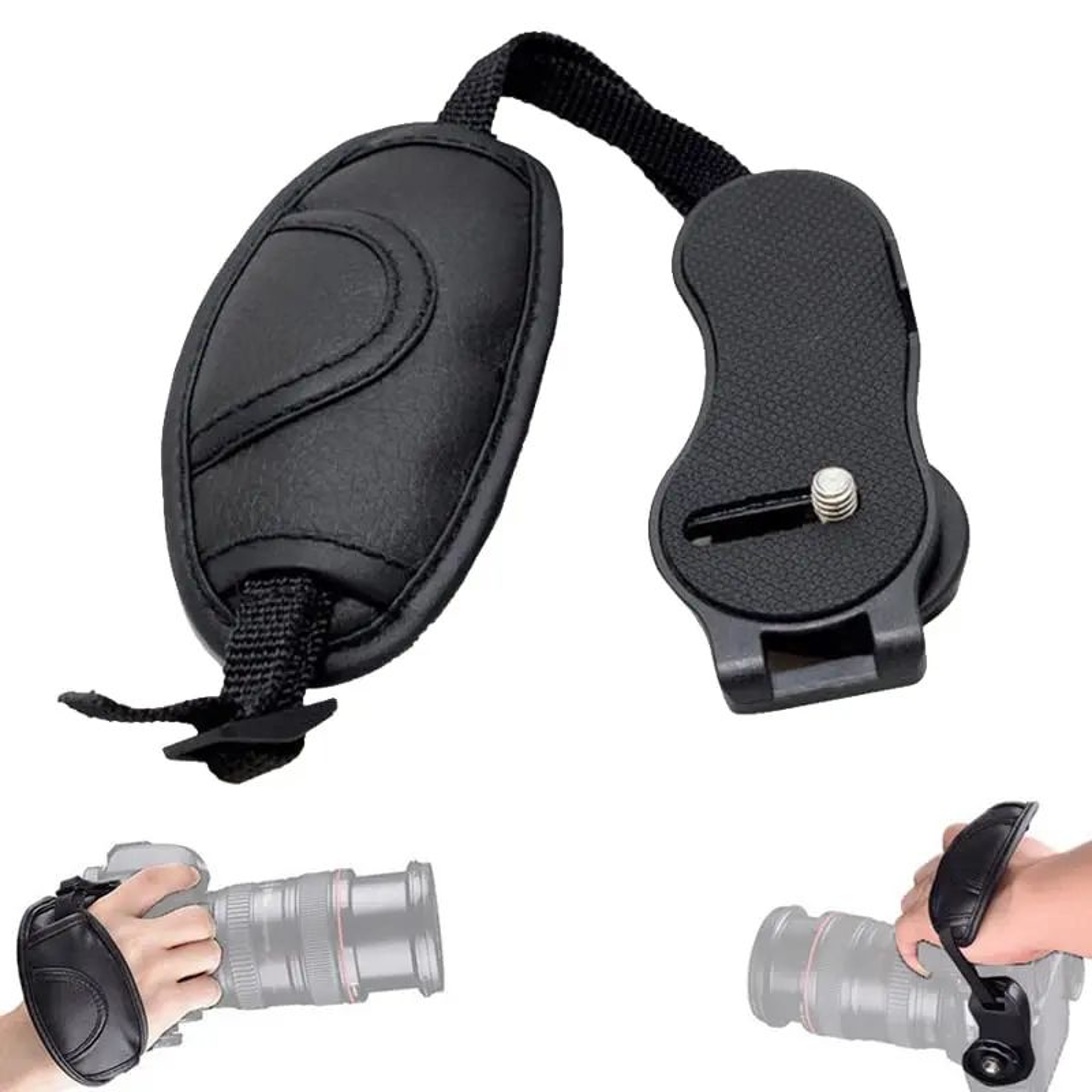 Padded Camera Wrist Strap With Rapid Grip Support 0
