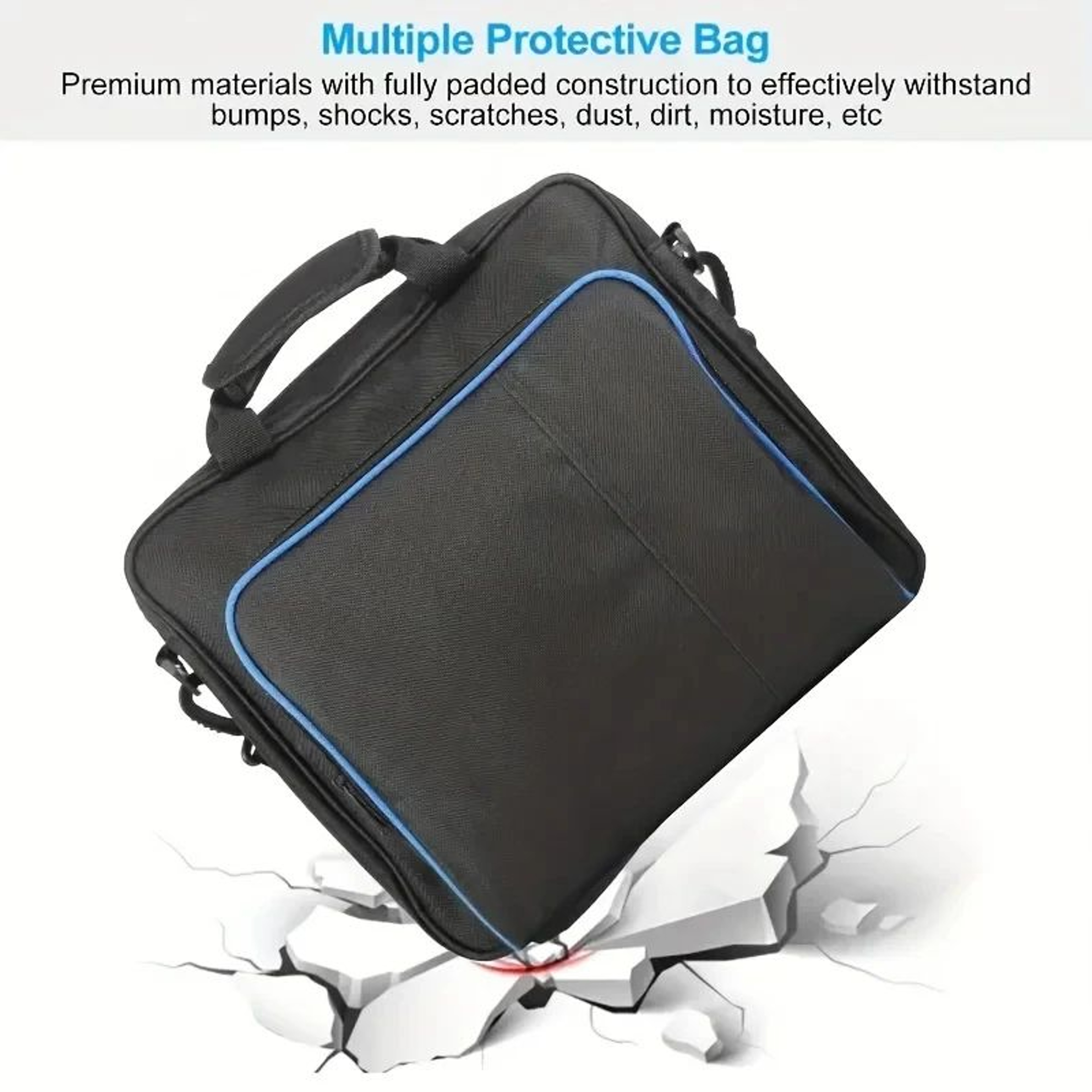 Protective Travel Carrying Case For PS4 And PS4 Slim 4