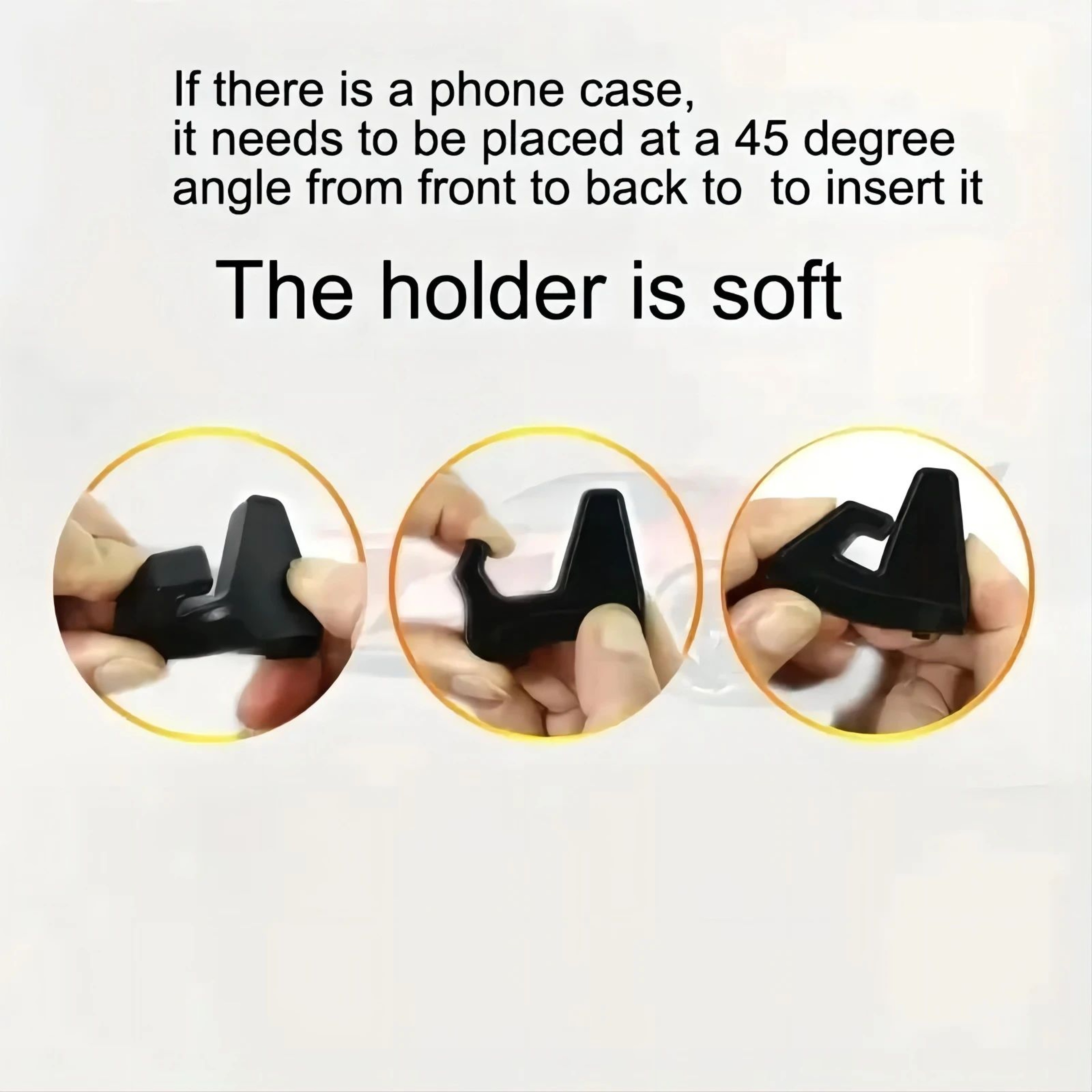 360 Degree Silicone Car Dashboard Phone Holder 4