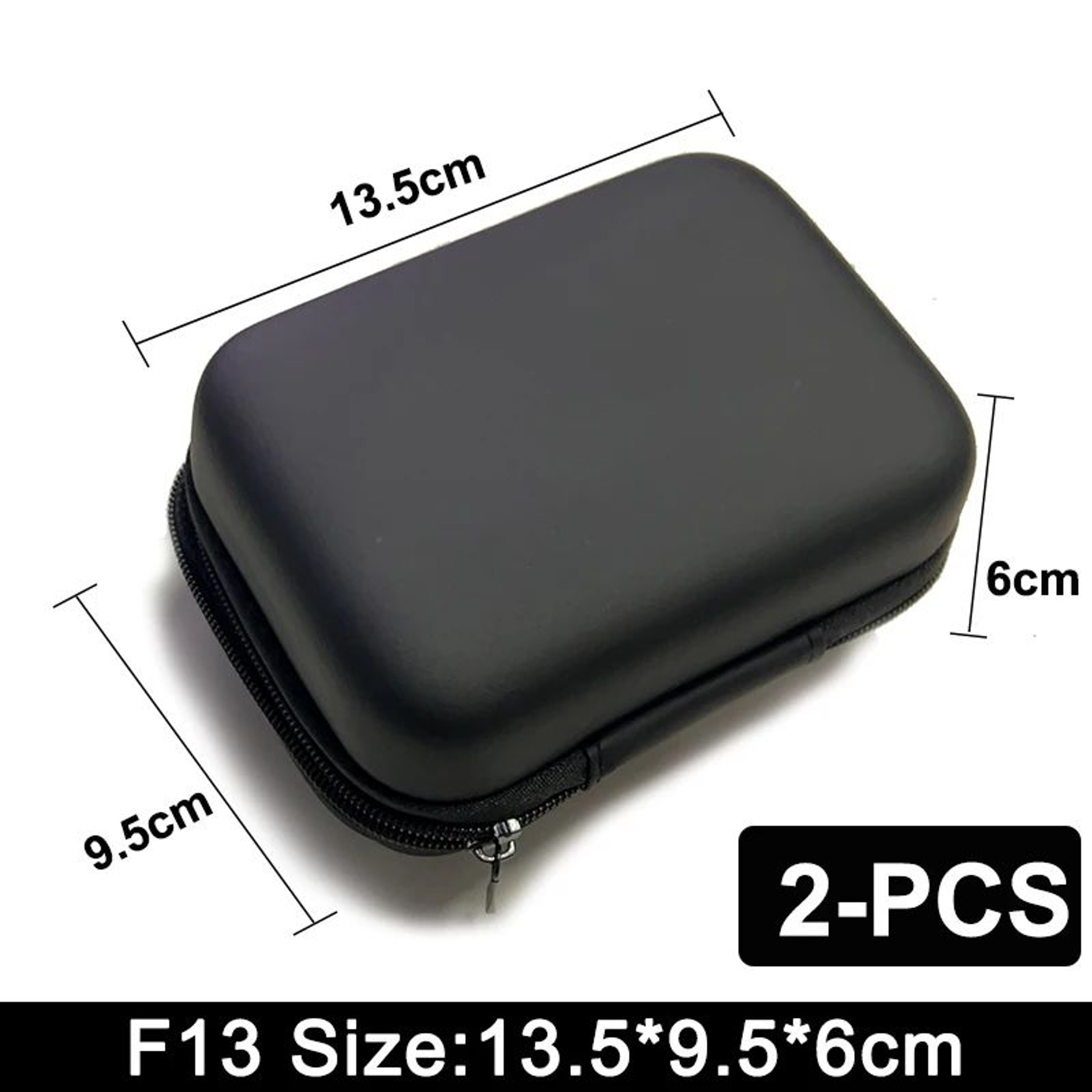 Portable Zipper Tech Accessories Organizer Case 22