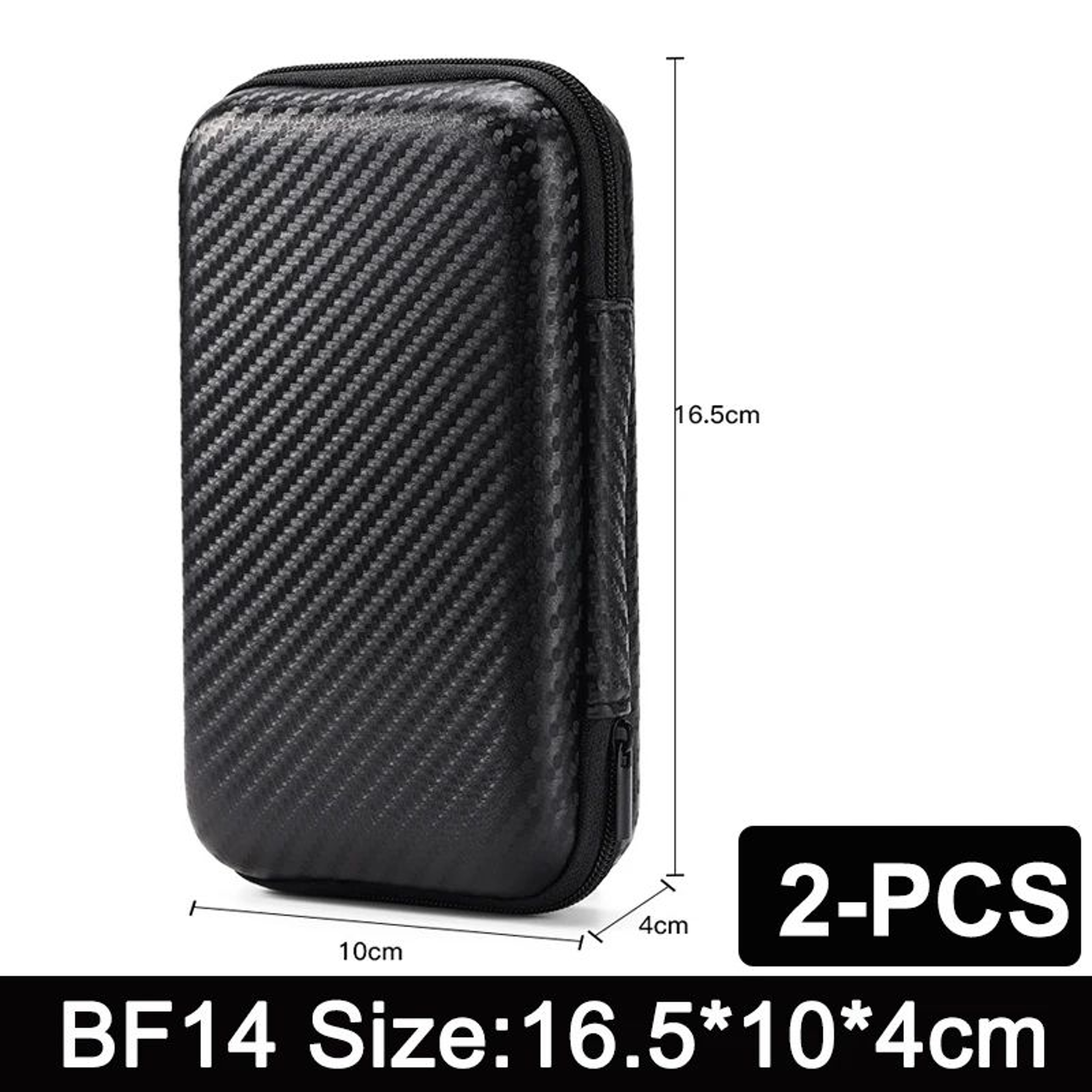 Portable Zipper Tech Accessories Organizer Case 23