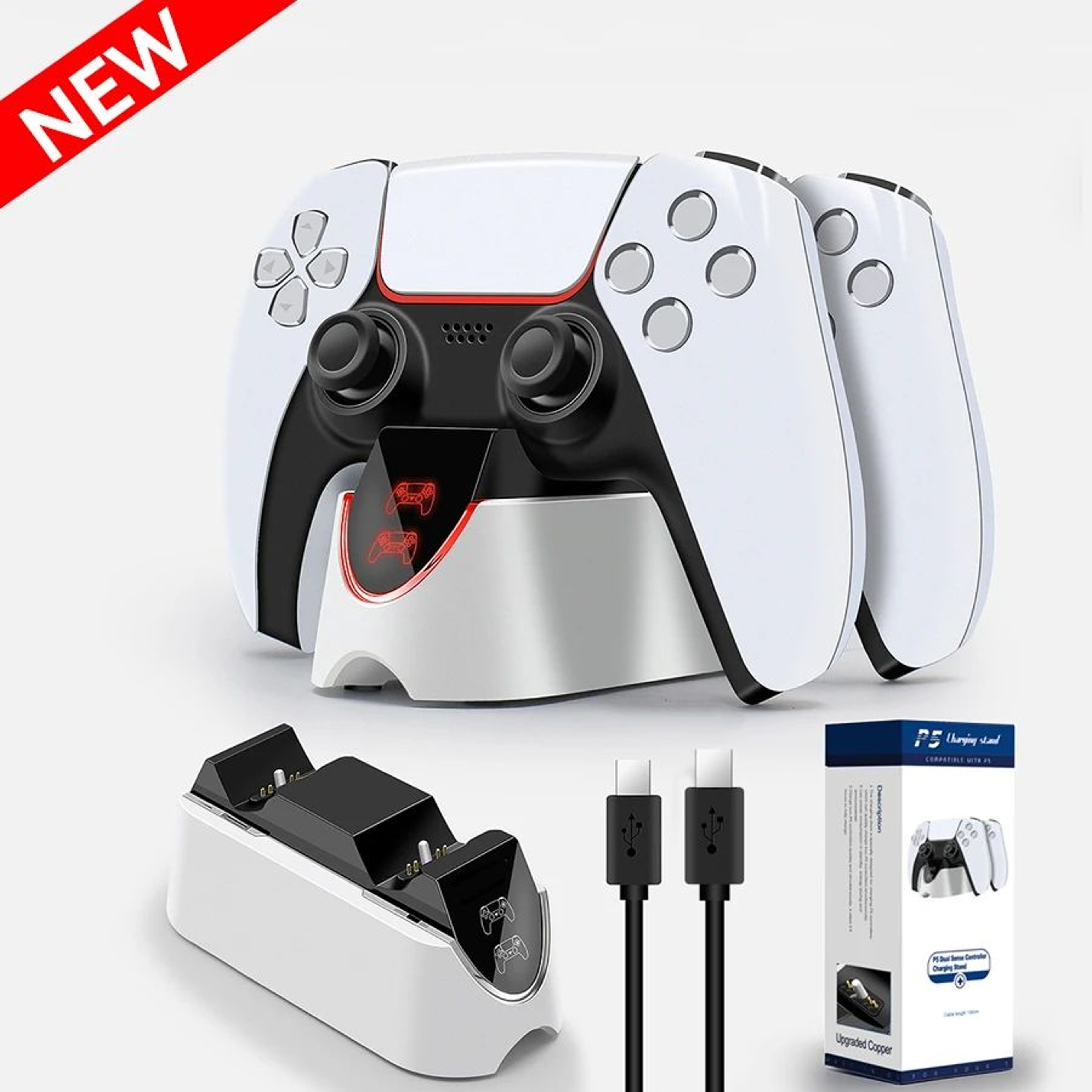 Dual Charging Station For PS5 Controllers 8