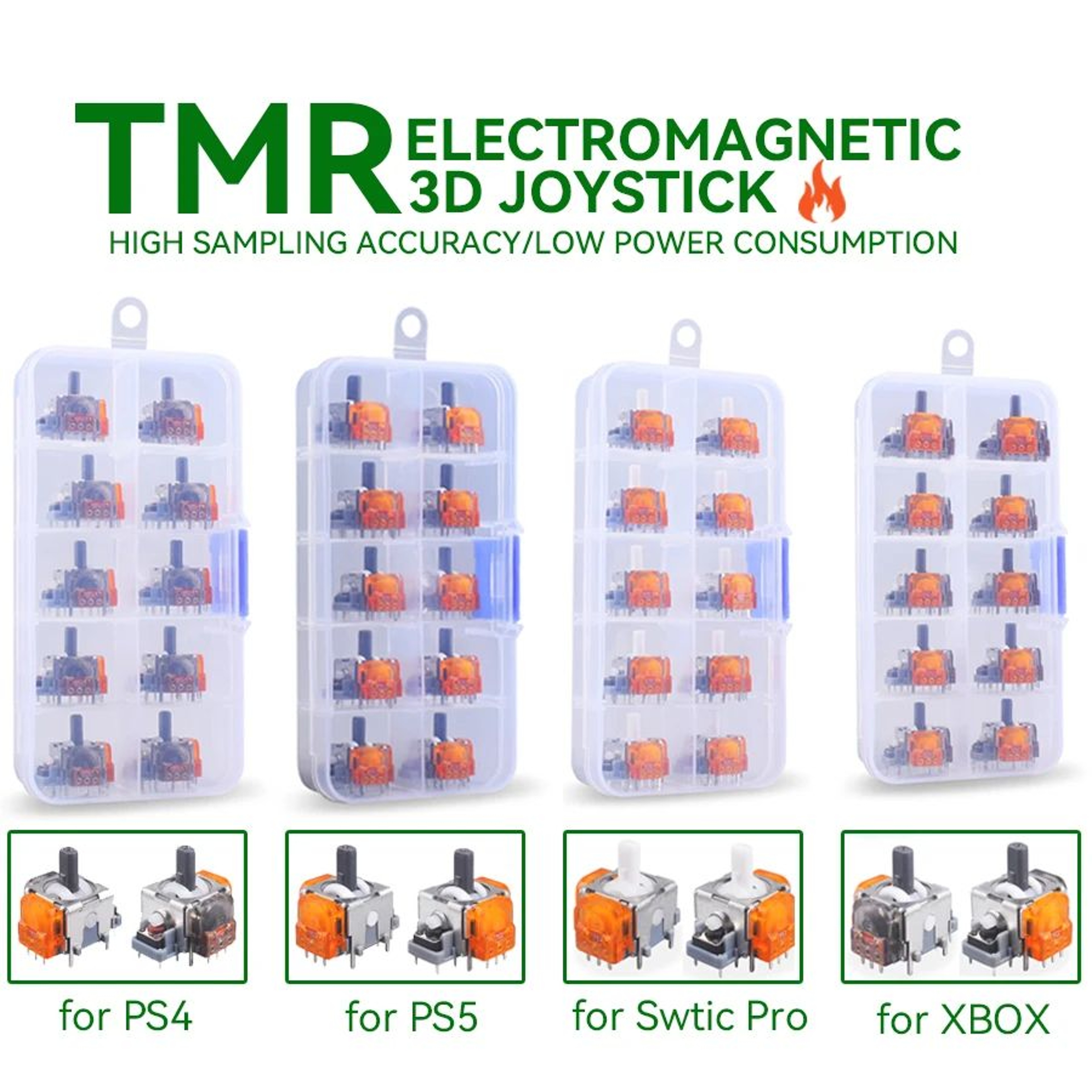 10PCS TMR Effect Joystick Replacement Modules 0