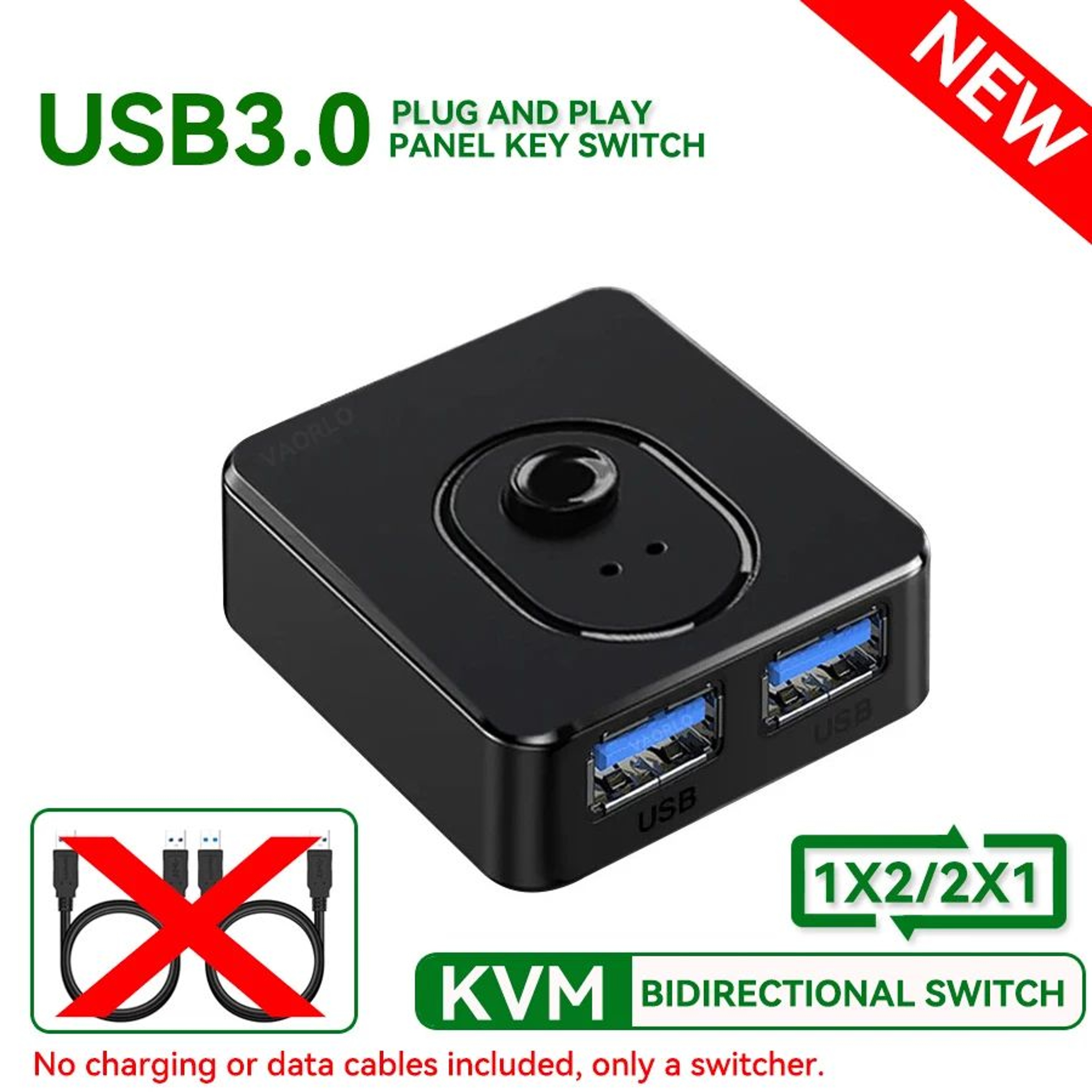USB 30 Bidirectional KVM Switch And Sharing Hub 7